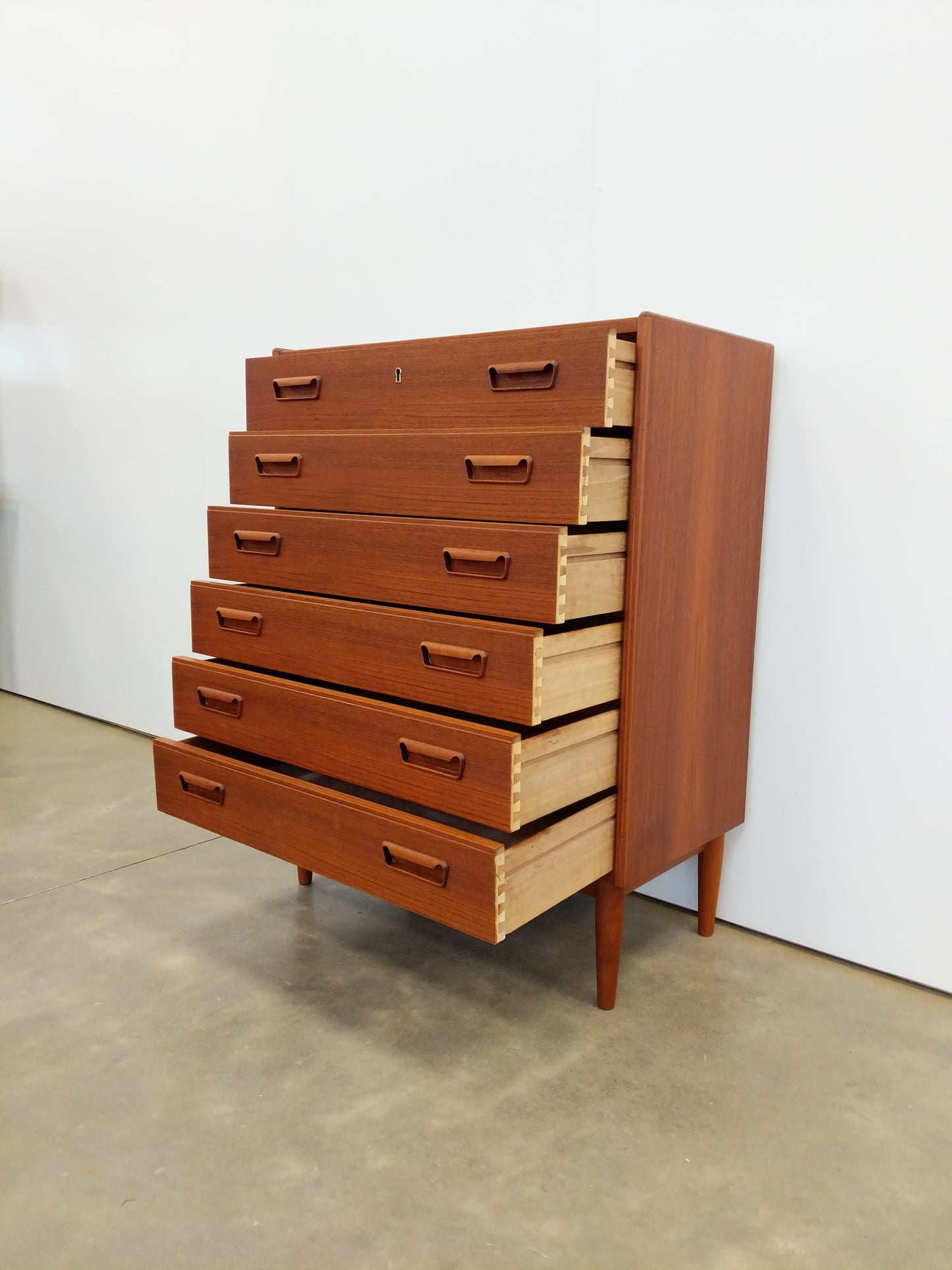 Vintage Danish Modern Teak Dresser