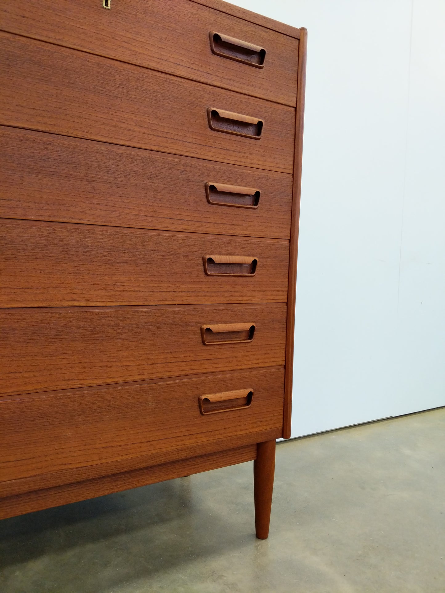 Vintage Danish Modern Teak Dresser