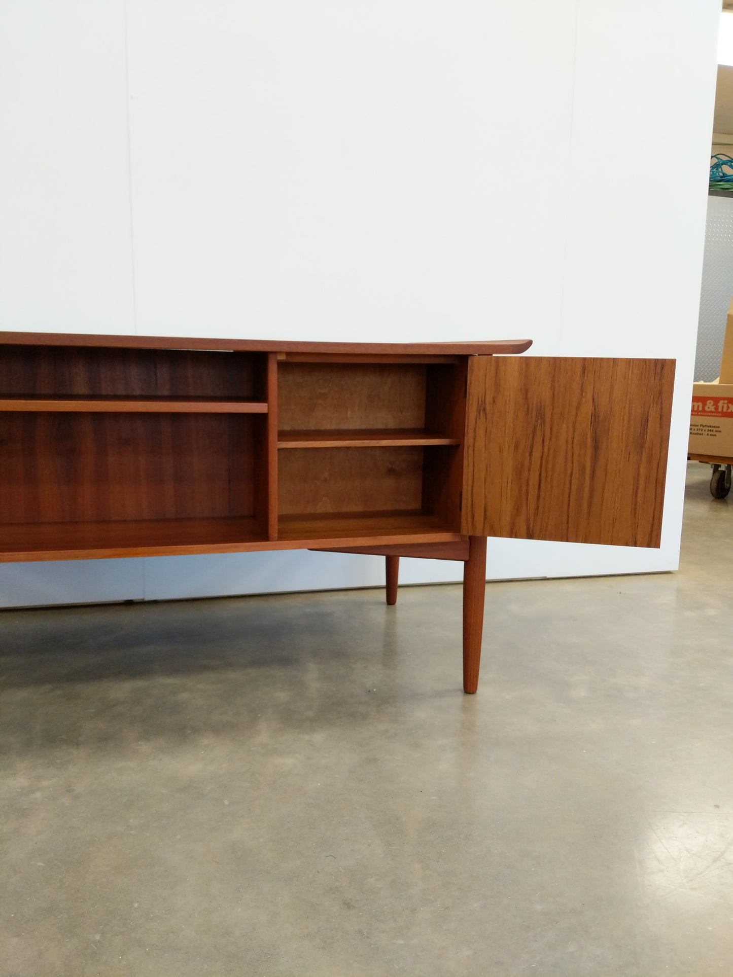 Vintage Danish Modern Teak Desk