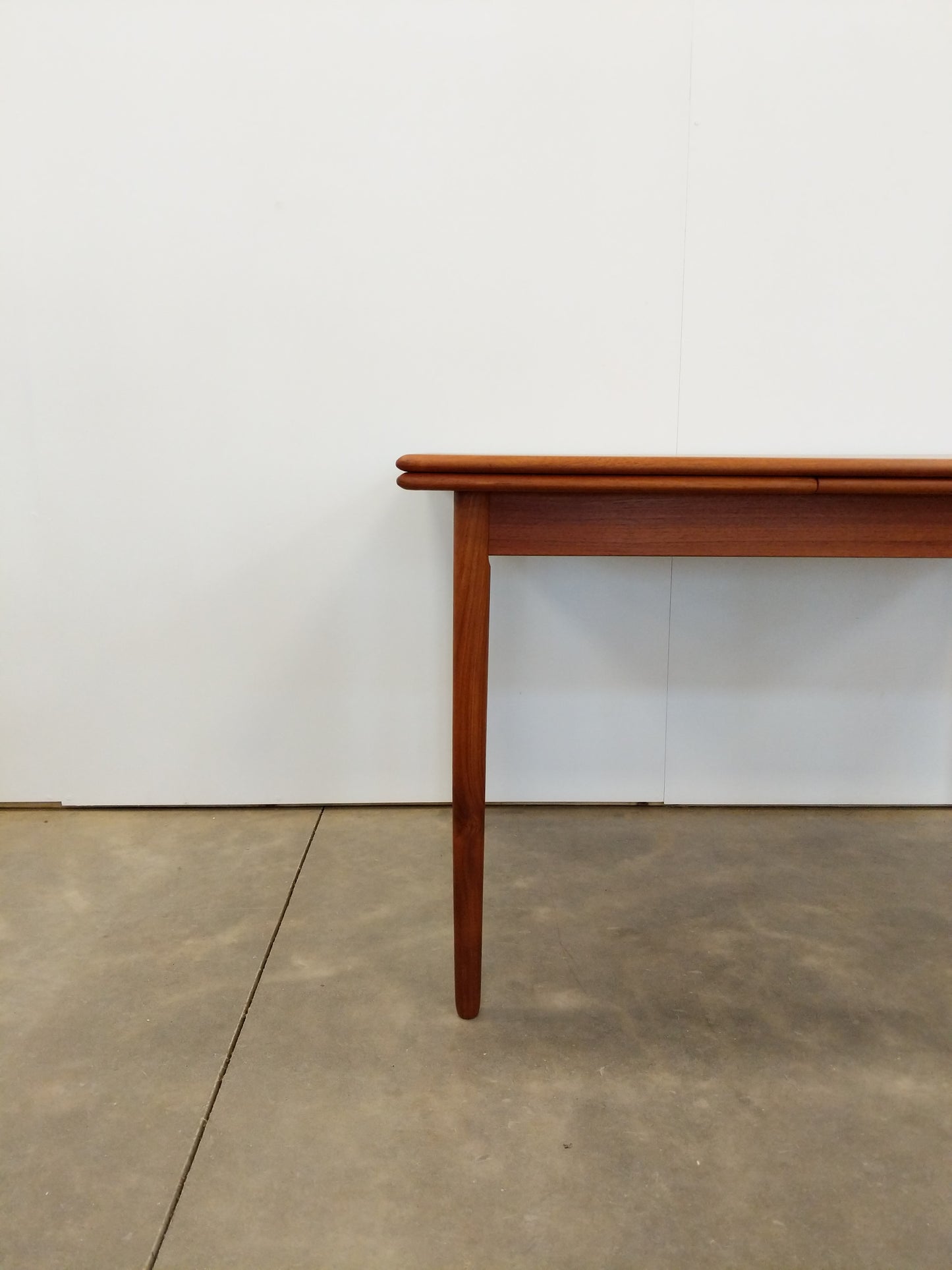 RESERVED - Vintage Danish Modern Teak Extendable Dining Table