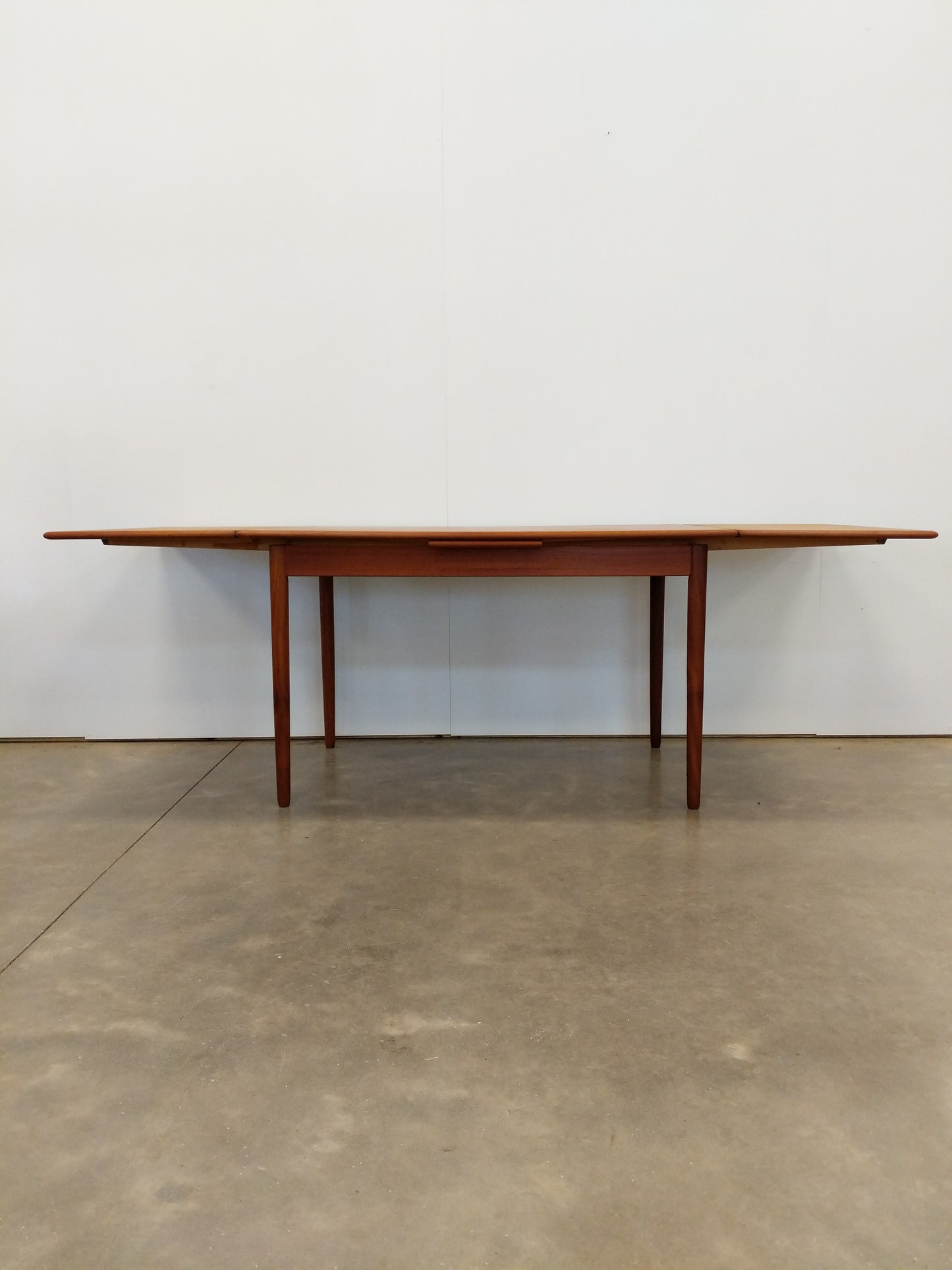 RESERVED - Vintage Danish Modern Teak Extendable Dining Table
