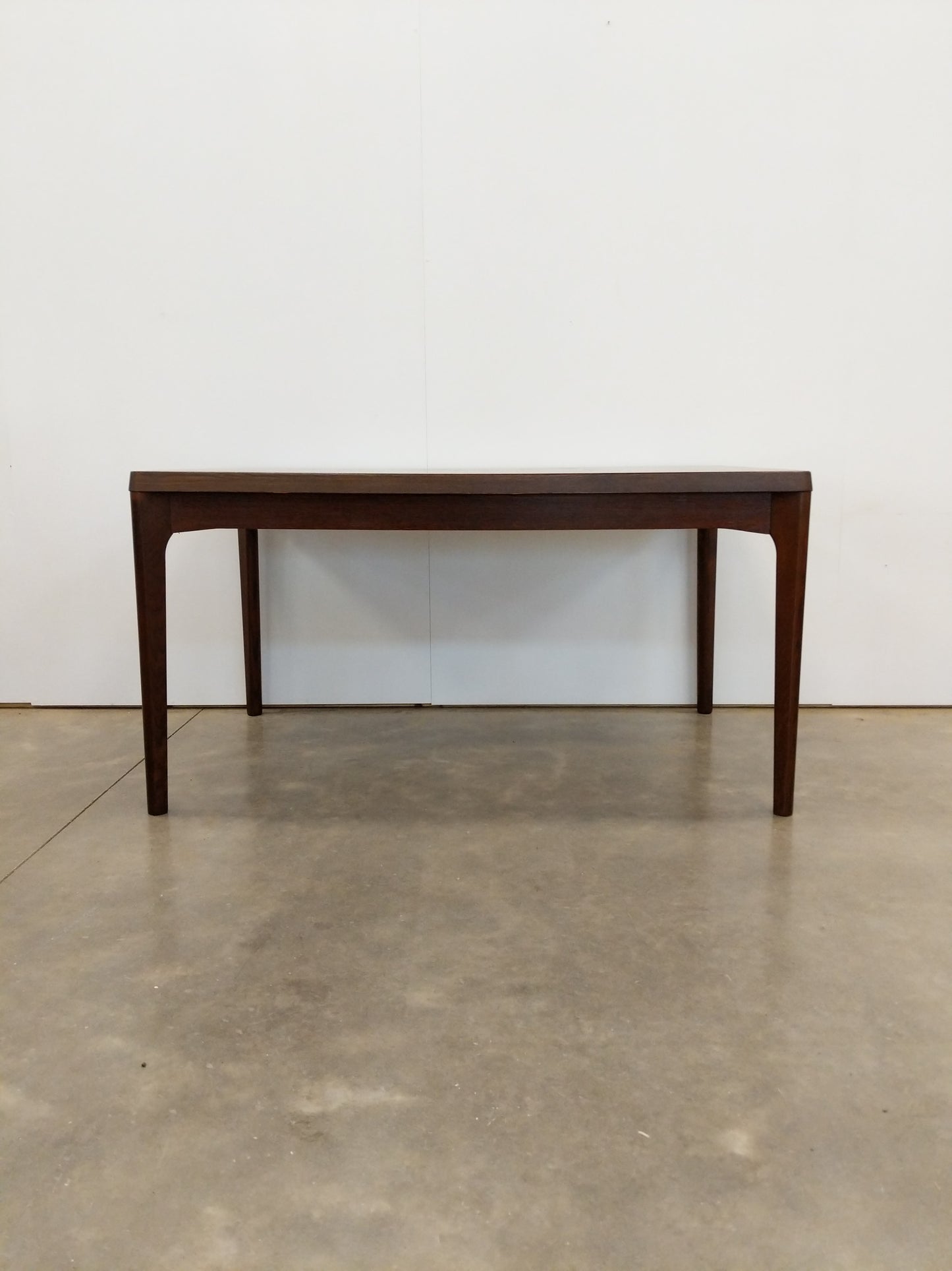 Vintage Danish Modern Oak Extendable Dining Table by Henning Kjaernulf