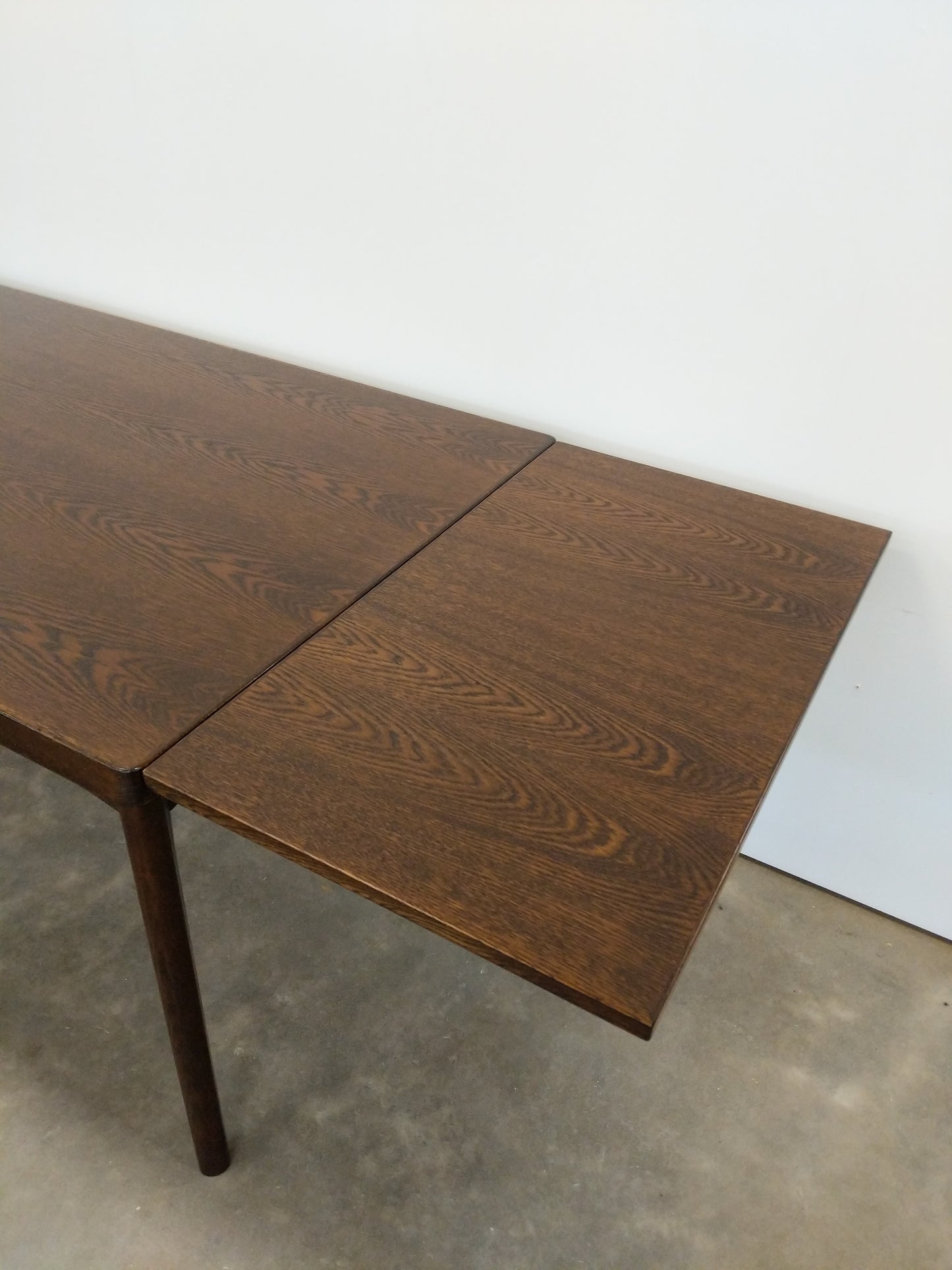 Vintage Danish Modern Oak Extendable Dining Table by Henning Kjaernulf