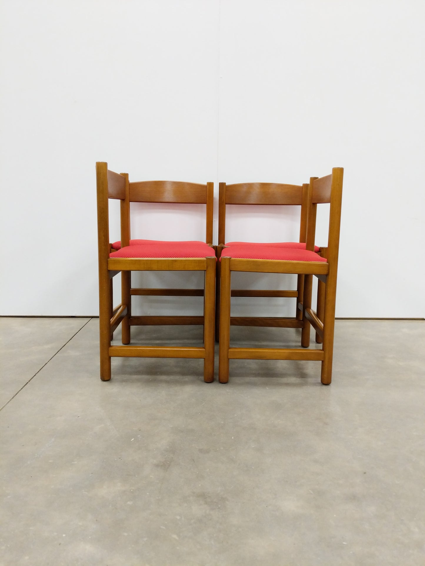 Set of 4 Vintage Danish Modern Dining Chairs by Farstrup