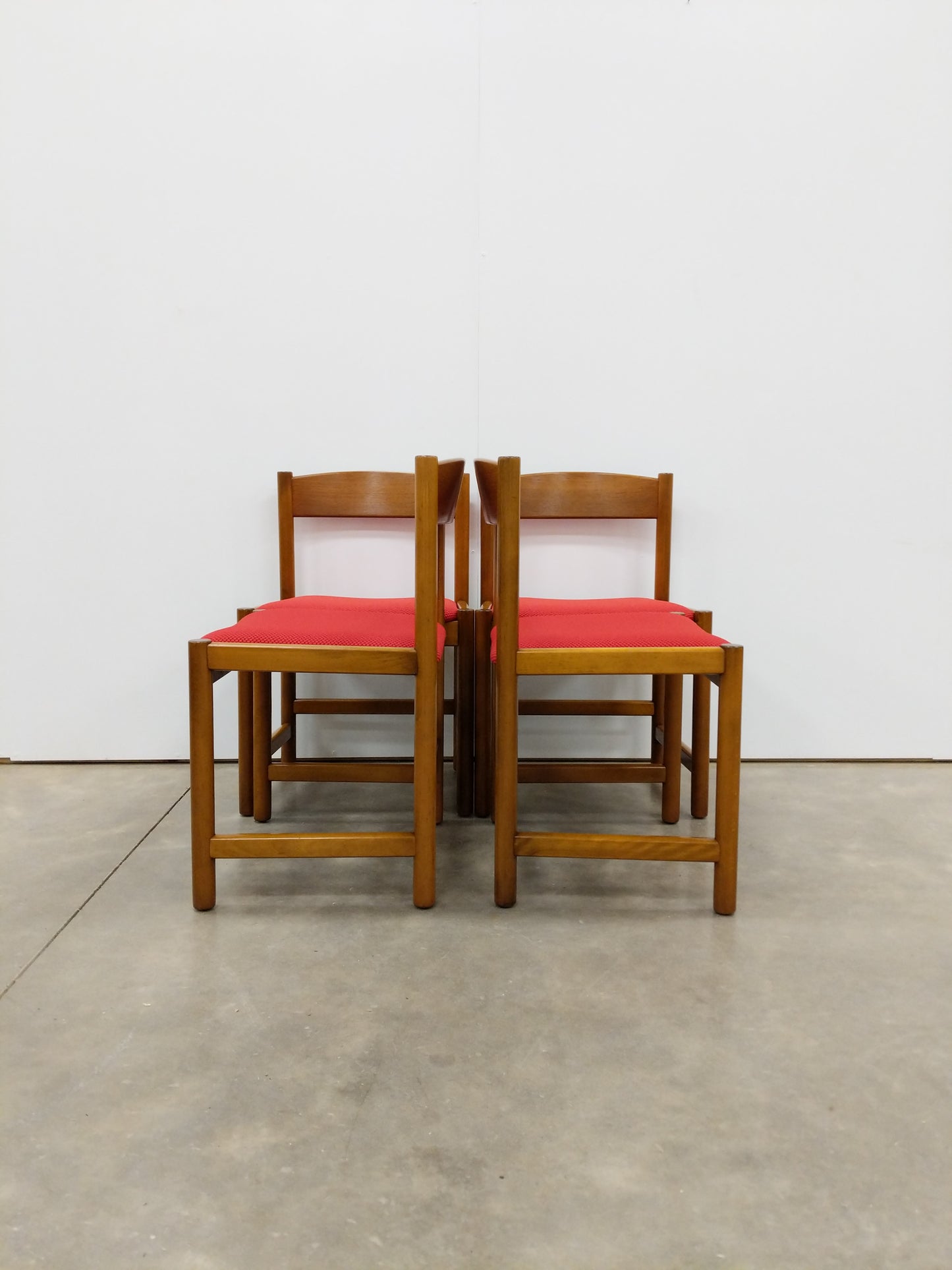 Set of 4 Vintage Danish Modern Dining Chairs by Farstrup