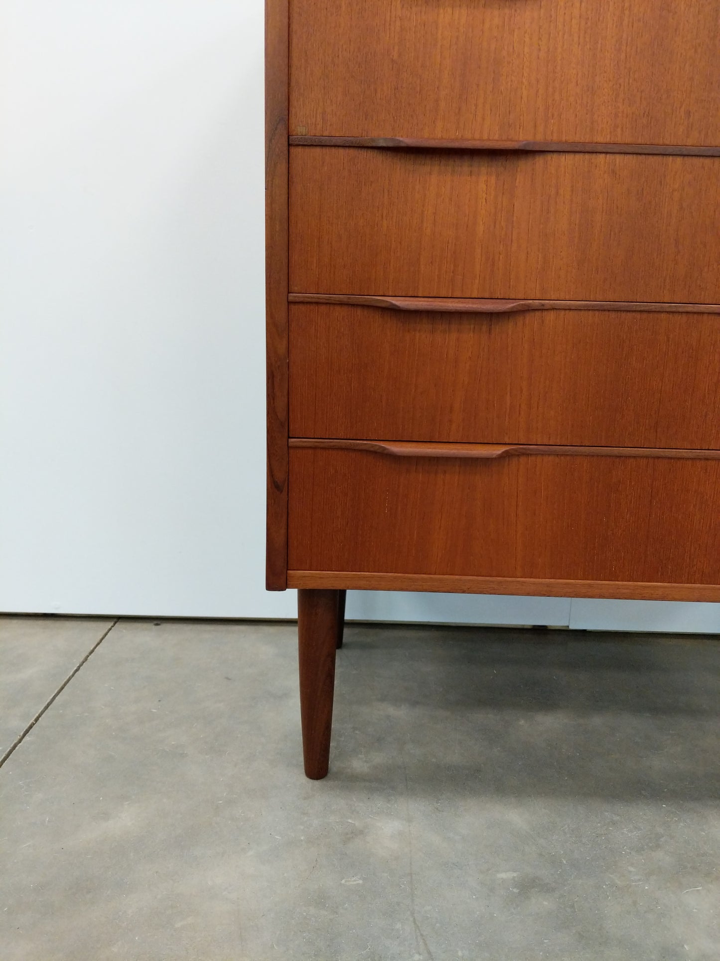 Vintage Danish Modern Teak Dresser