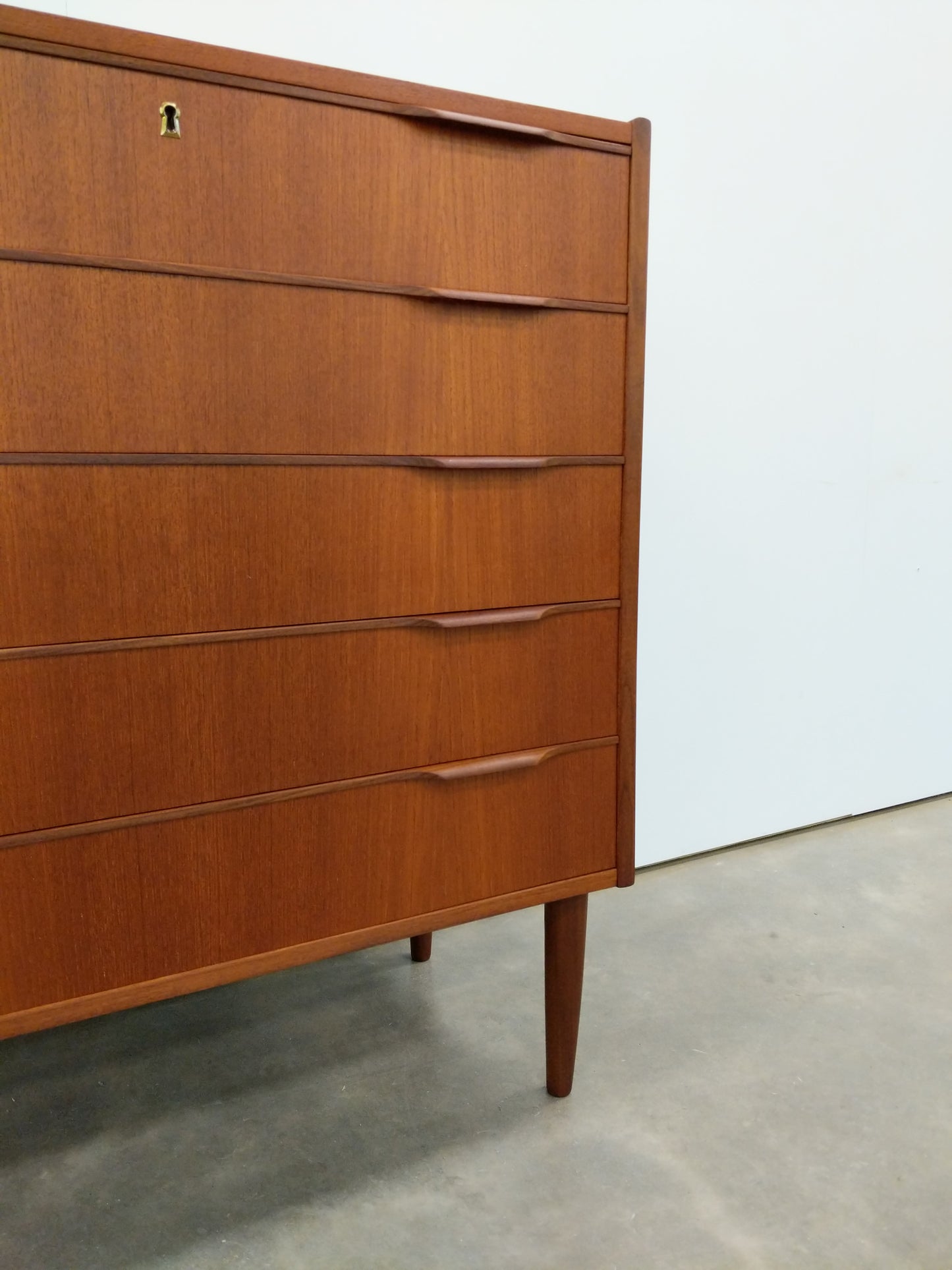 Vintage Danish Modern Teak Dresser