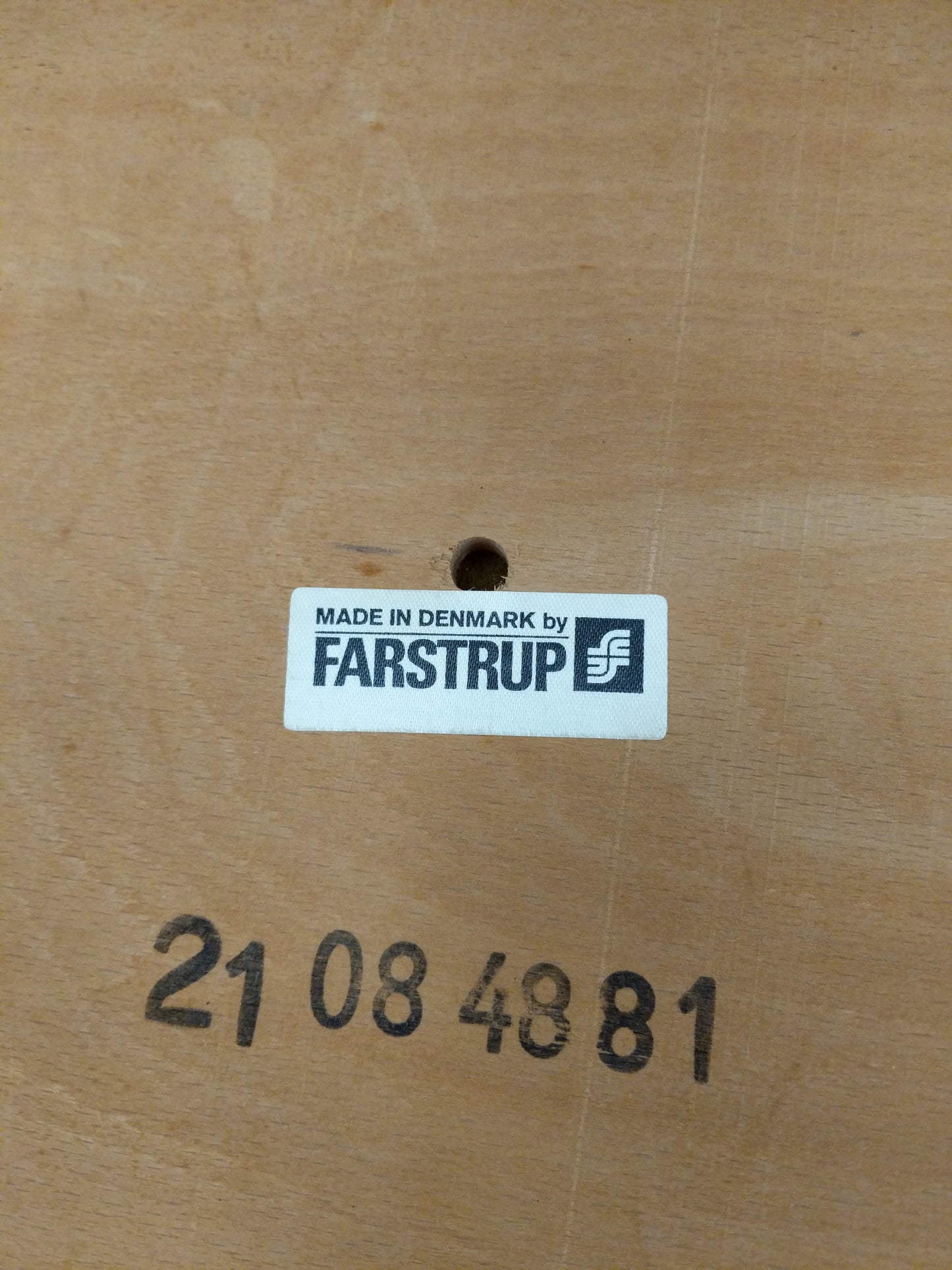 Set of 6 Vintage Danish Modern Dining Chairs by Farstrup