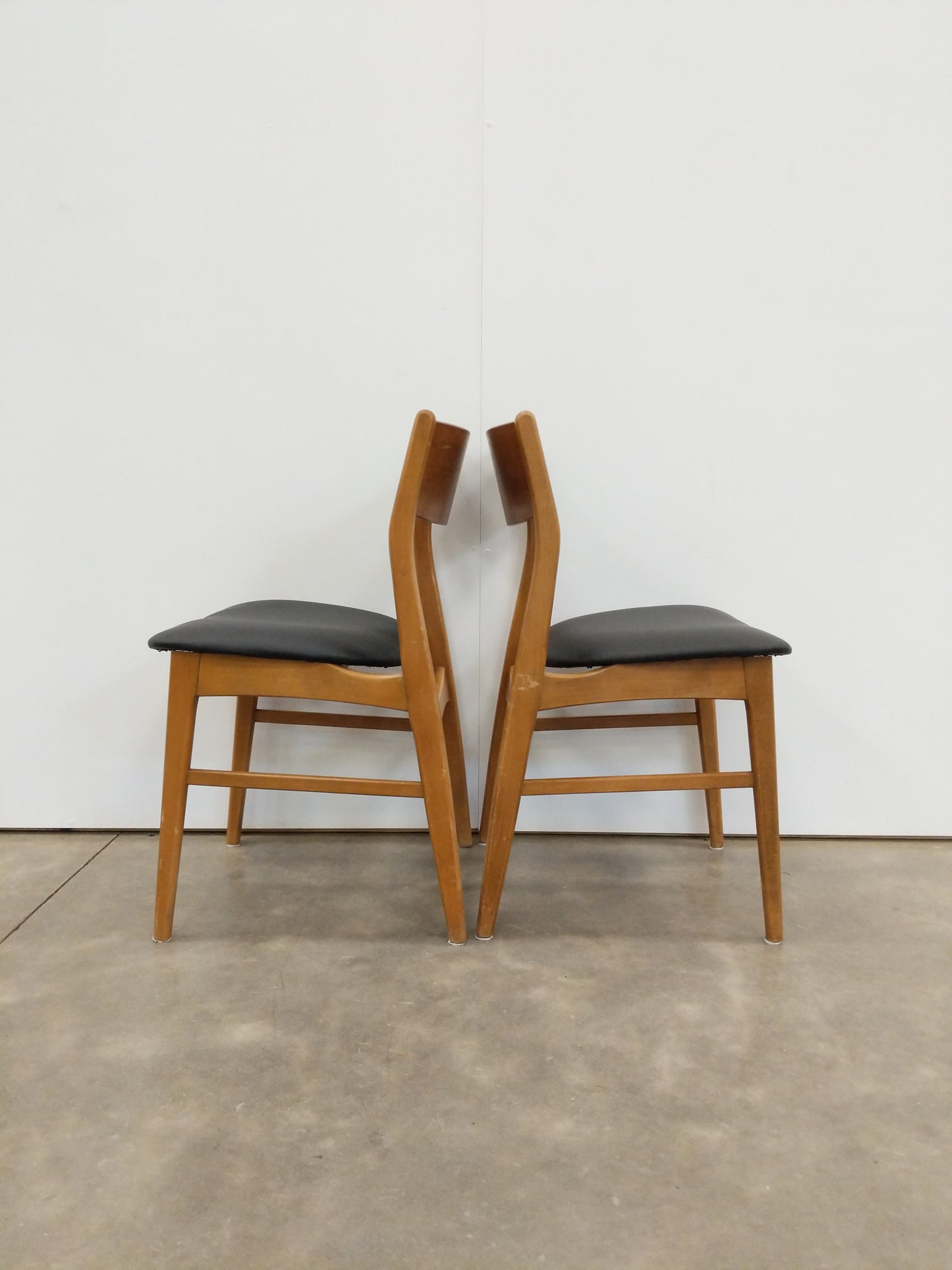 Pair of Vintage Danish Modern Dining Chairs