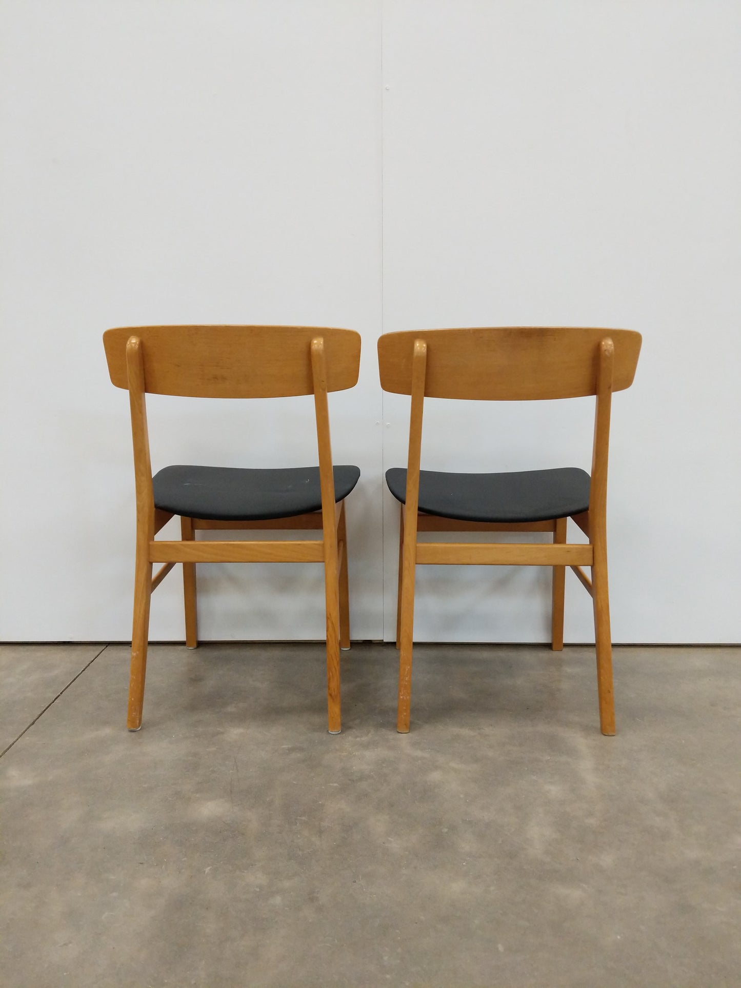 Pair of Vintage Danish Modern Dining Chairs by Farstrup