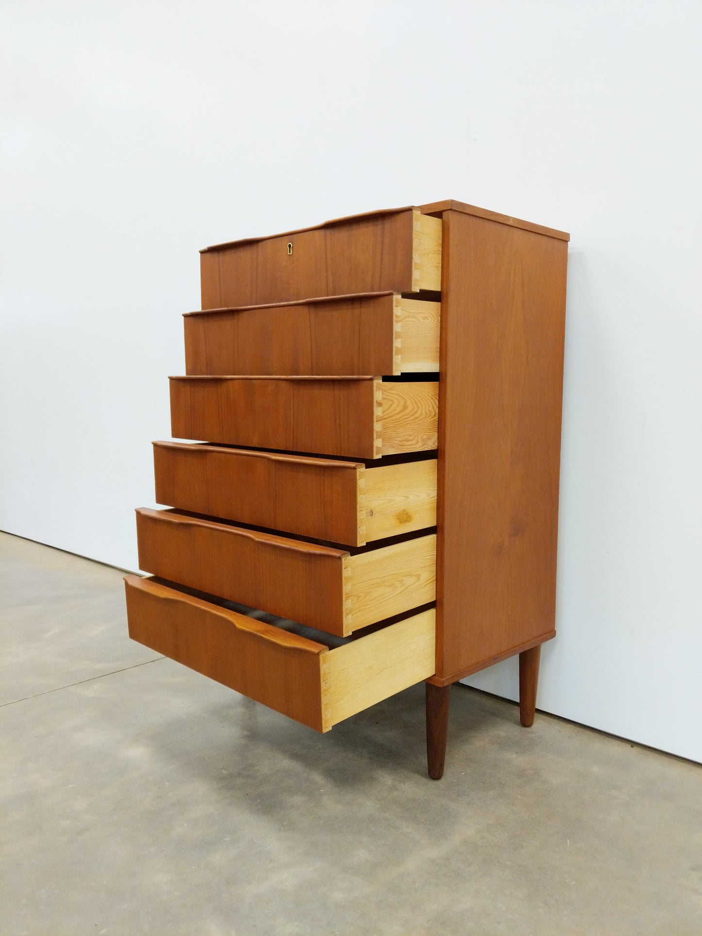Vintage Danish Modern Teak Dresser