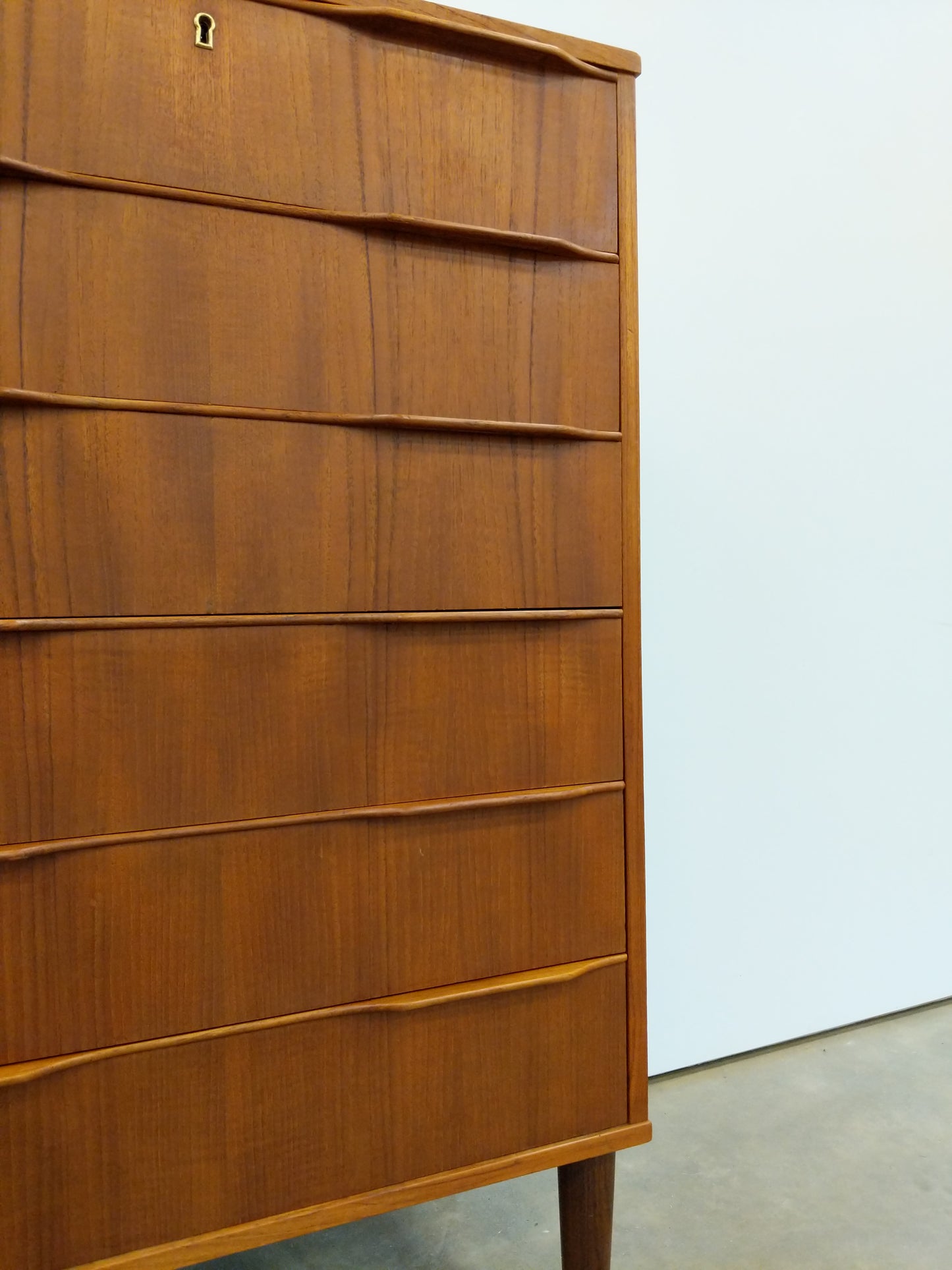 Vintage Danish Modern Teak Dresser