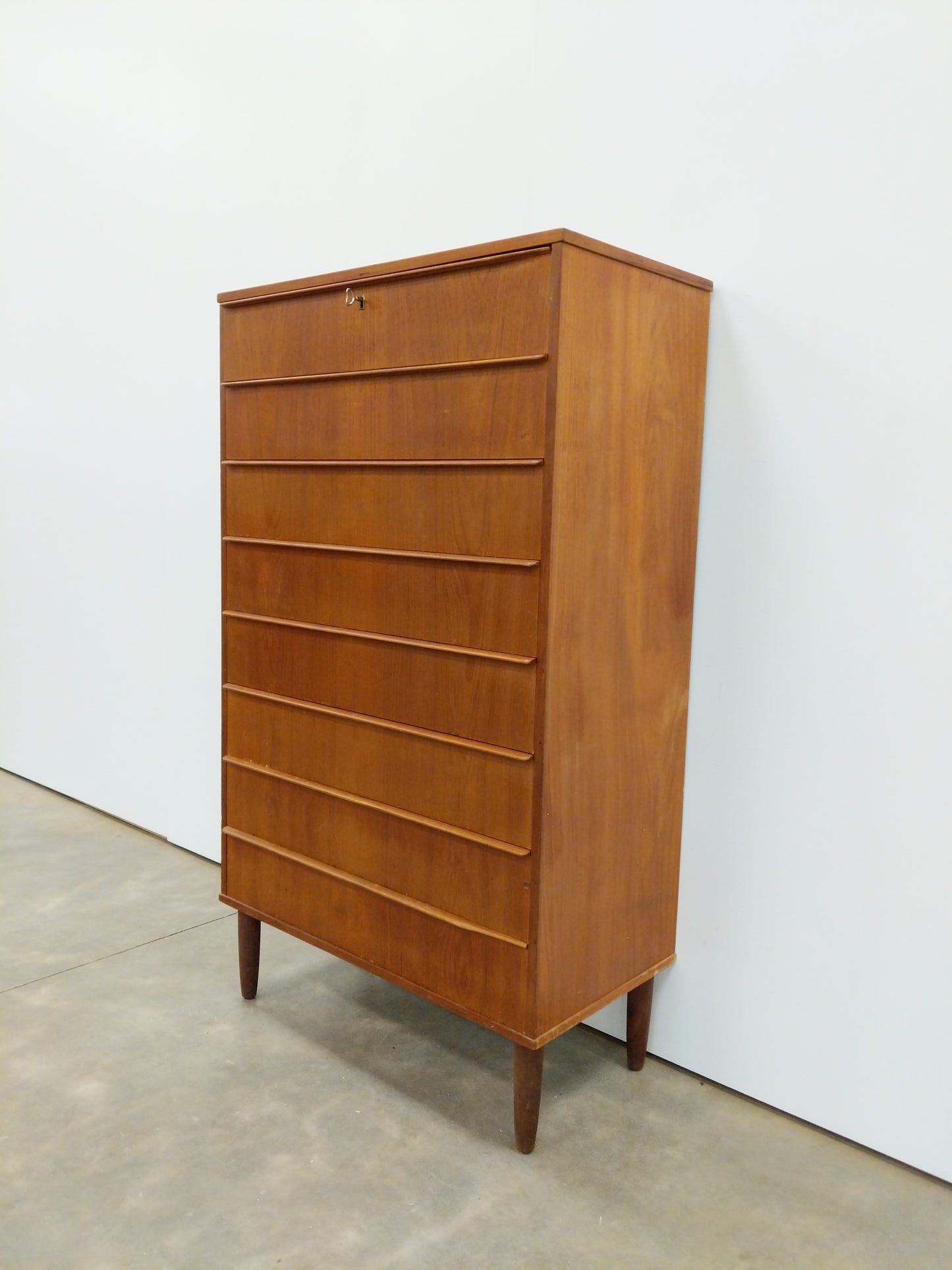 Vintage Danish Modern Teak Dresser