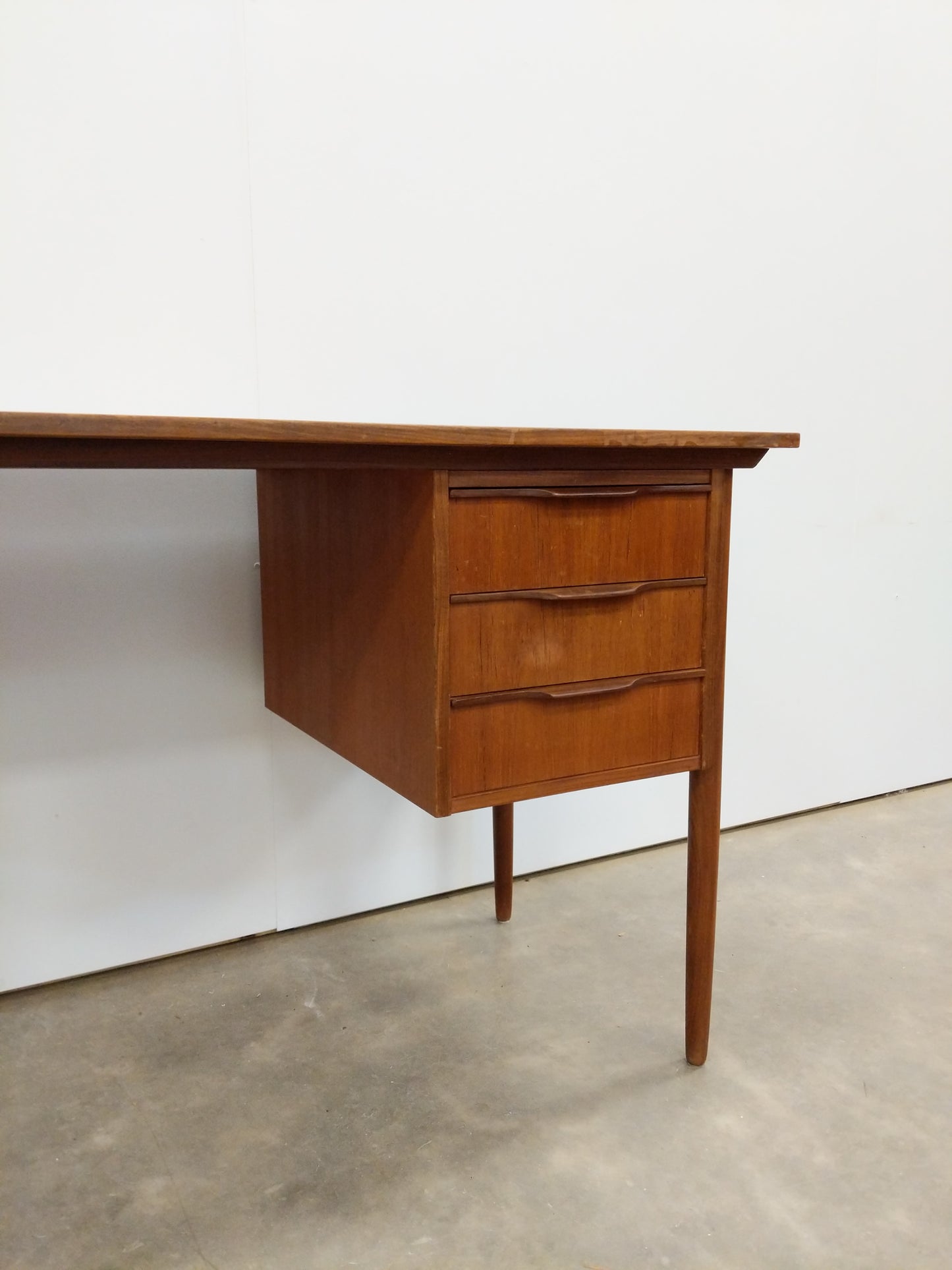 Vintage Danish Modern Teak Desk