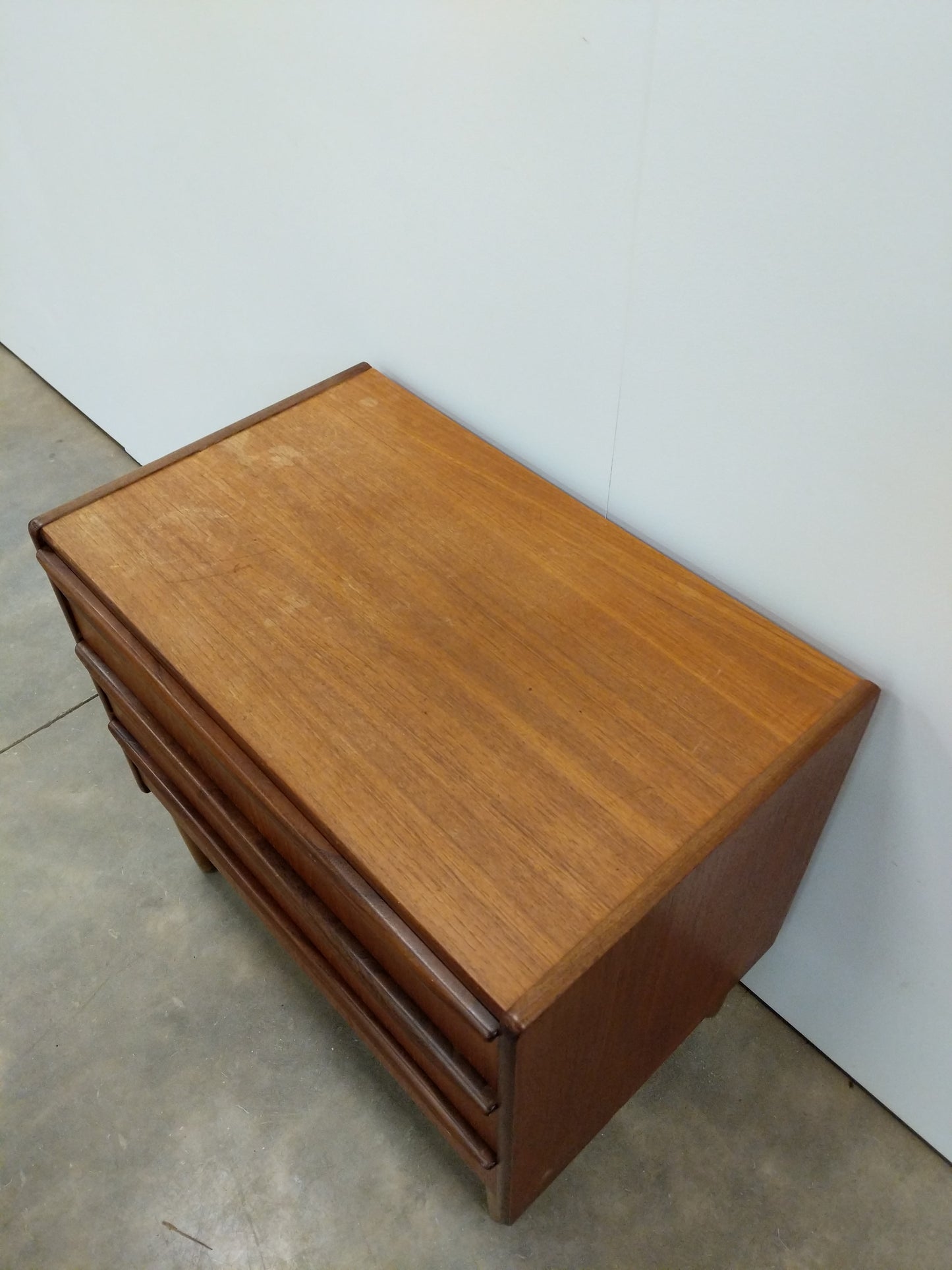 Vintage Danish Modern Teak Low Dresser