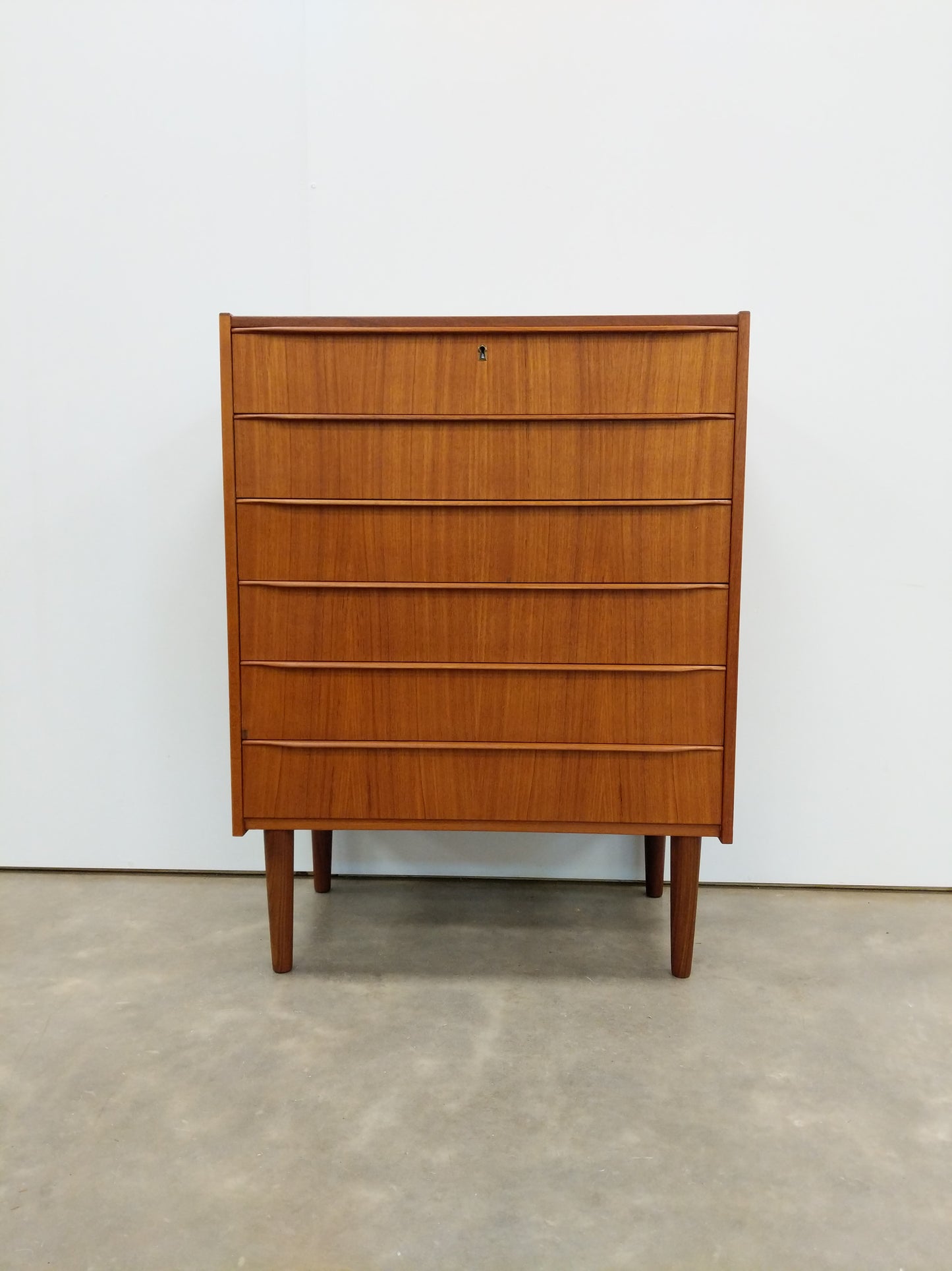 Vintage Danish Modern Teak Dresser