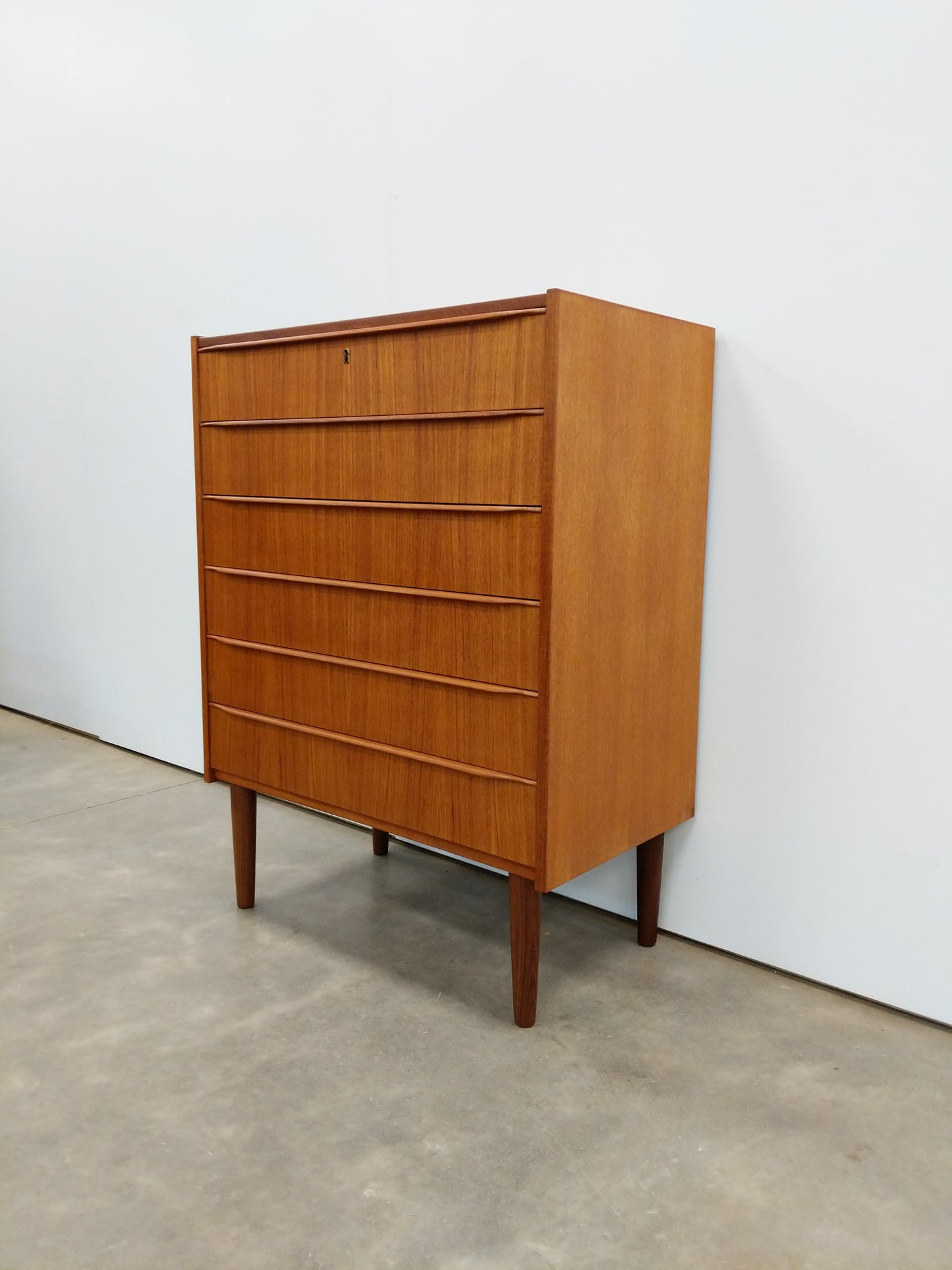 Vintage Danish Modern Teak Dresser