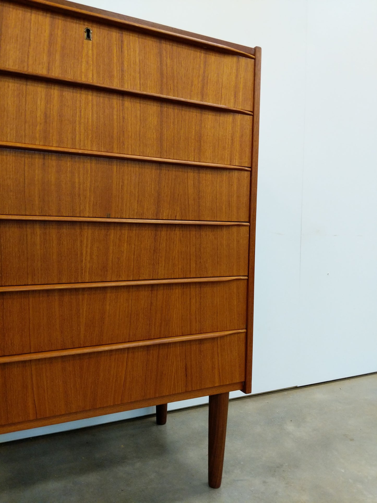Vintage Danish Modern Teak Dresser