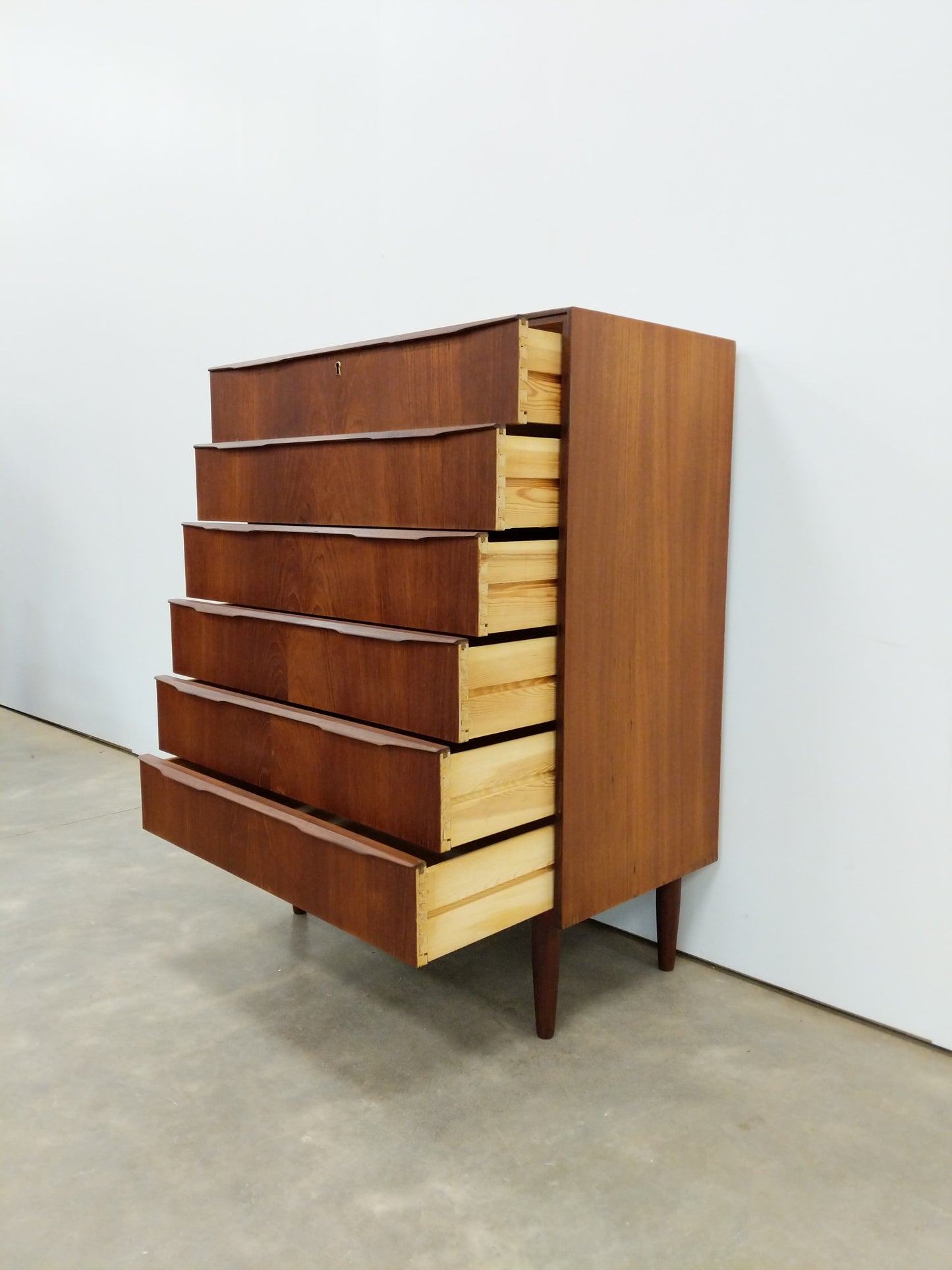 Vintage Danish Modern Teak Dresser