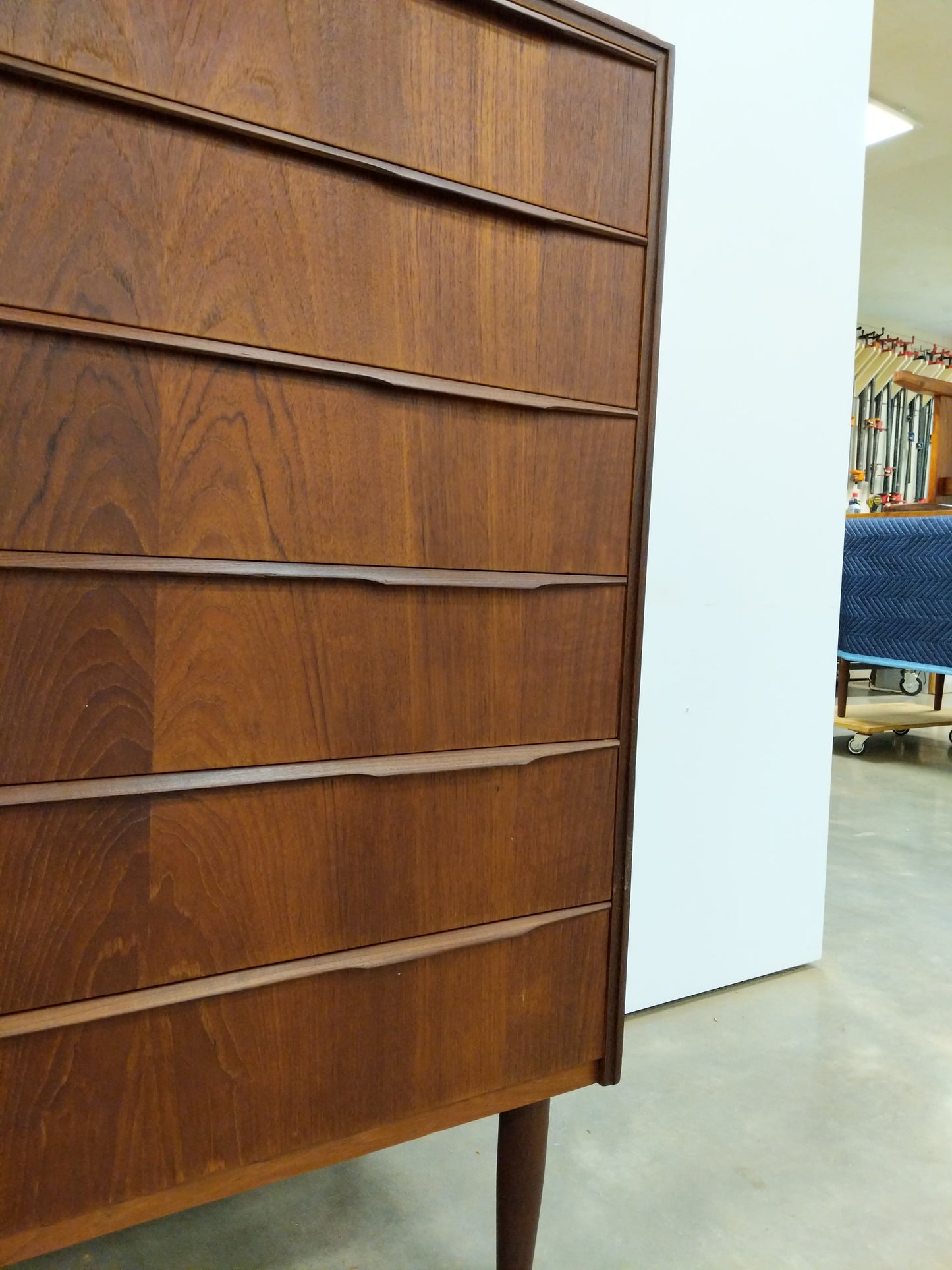 Vintage Danish Modern Teak Dresser