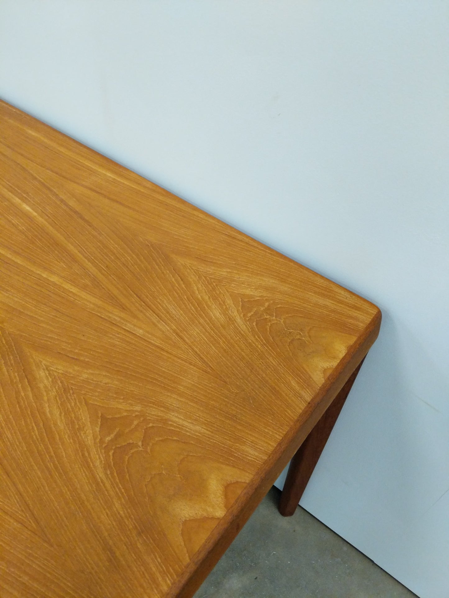 Vintage Danish Modern Teak Extendable Dining Table by Henning Kjaernulf