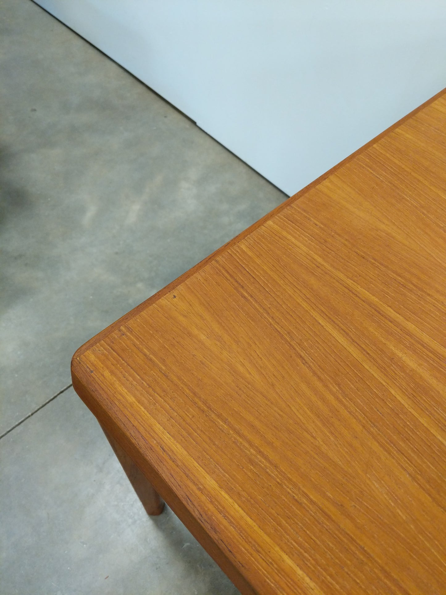 Vintage Danish Modern Teak Extendable Dining Table by Henning Kjaernulf