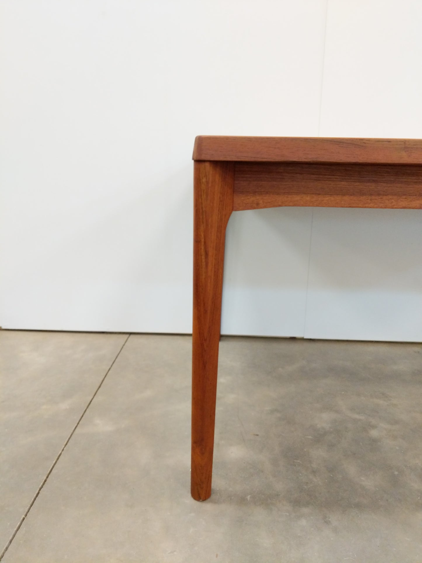 Vintage Danish Modern Teak Extendable Dining Table by Henning Kjaernulf