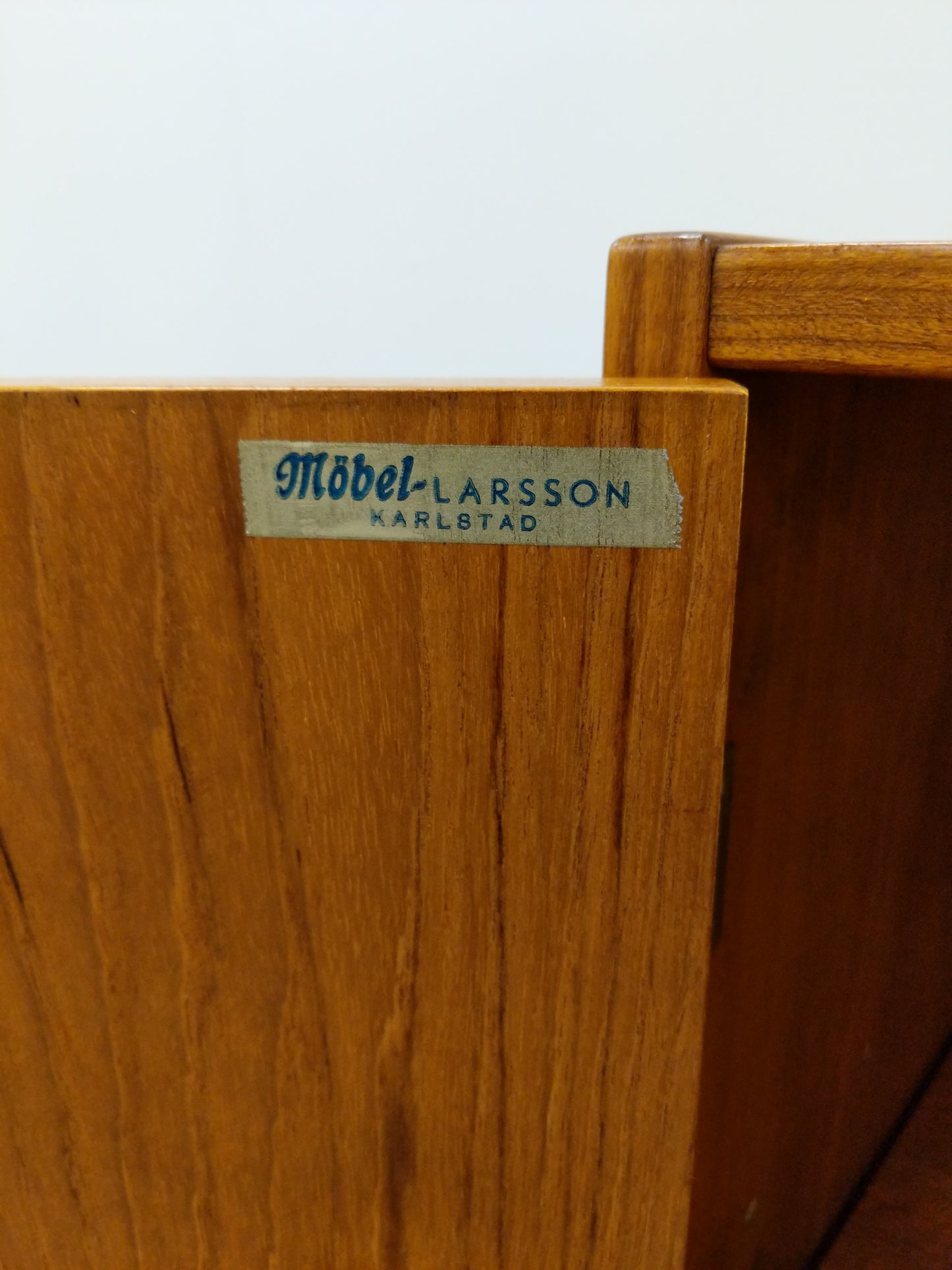 Vintage Swedish Modern Teak Cabinet / Sideboard by Möbel Larsson