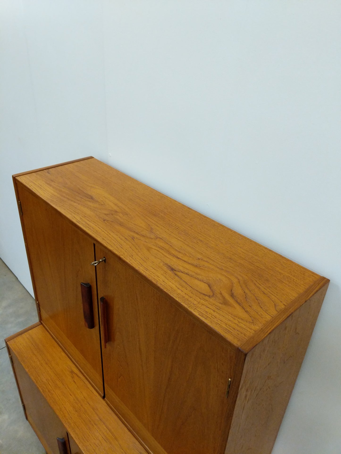 Vintage Swedish Modern Teak Cabinet / Sideboard by Möbel Larsson