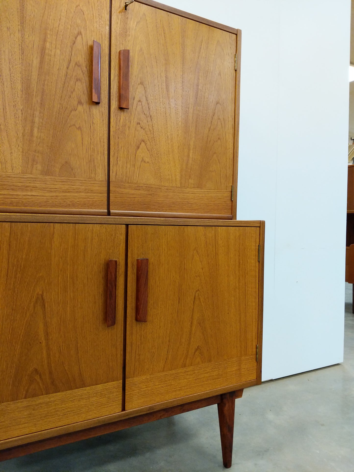 Vintage Swedish Modern Teak Cabinet / Sideboard by Möbel Larsson