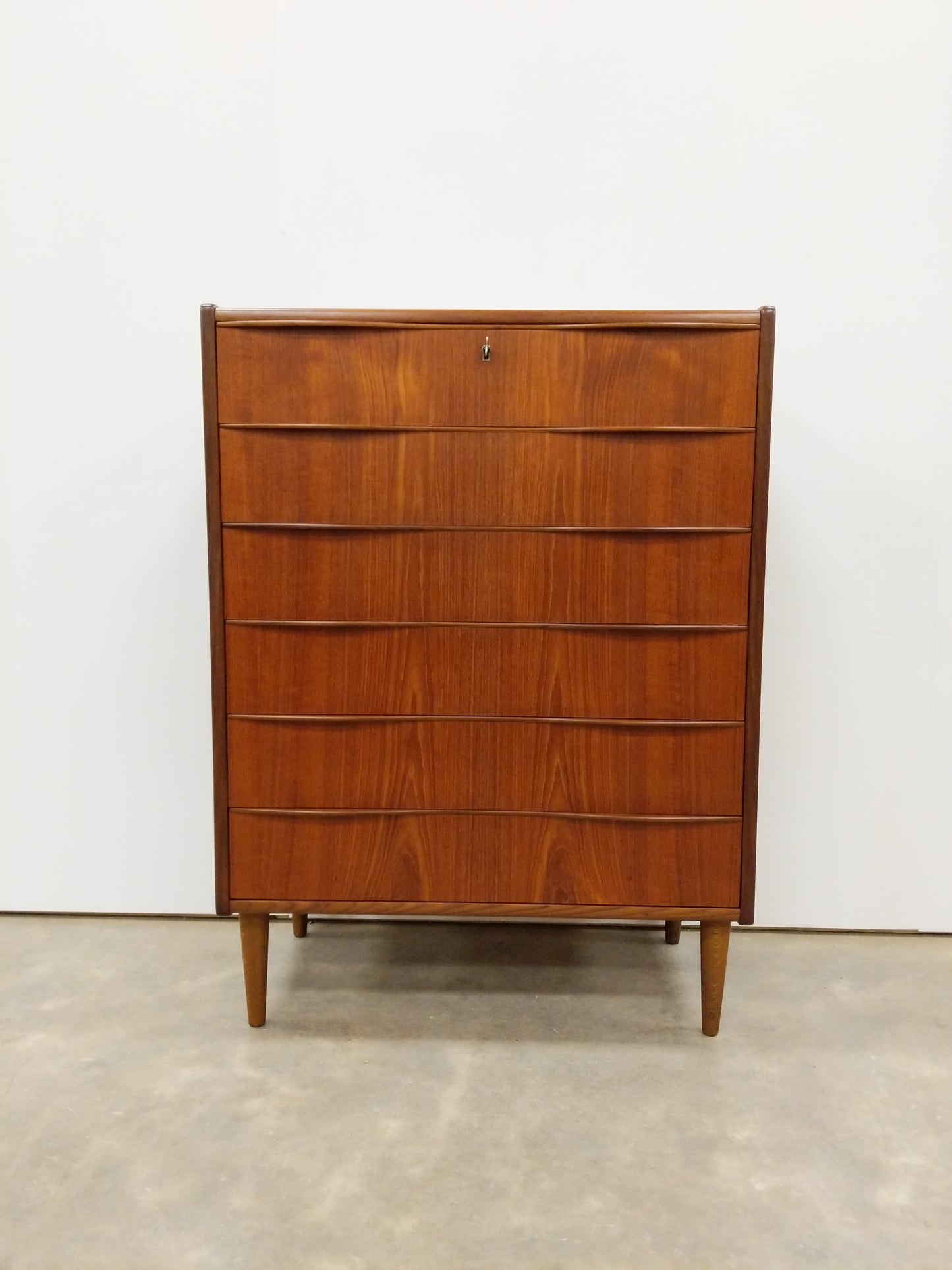 Vintage Danish Modern Teak Dresser