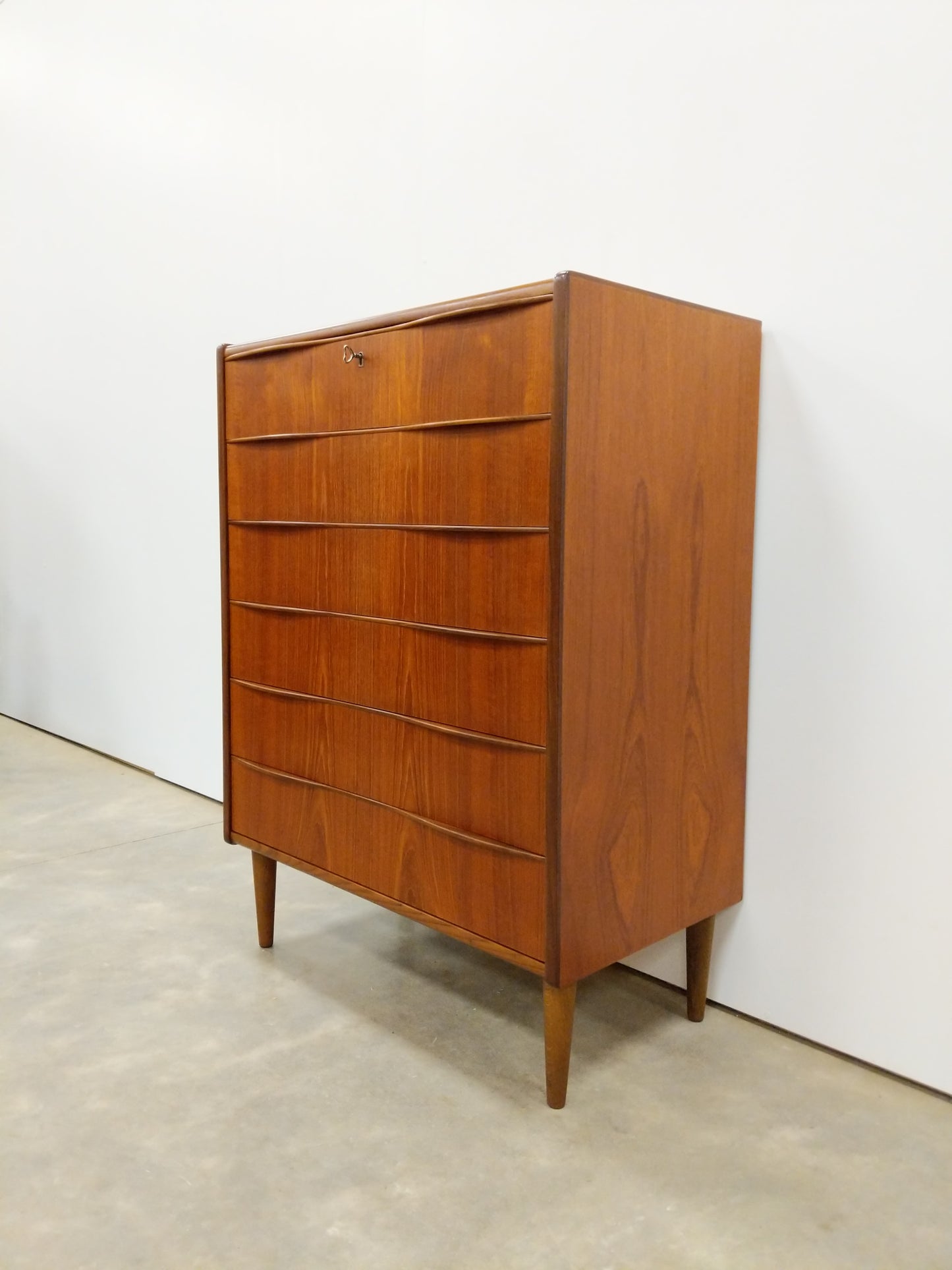 Vintage Danish Modern Teak Dresser