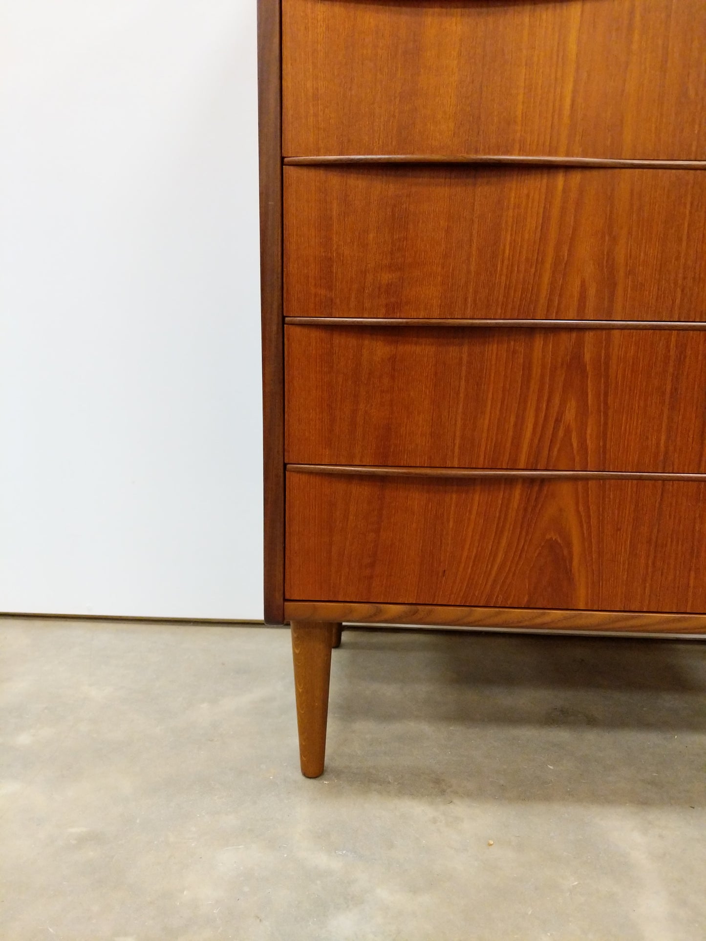 Vintage Danish Modern Teak Dresser