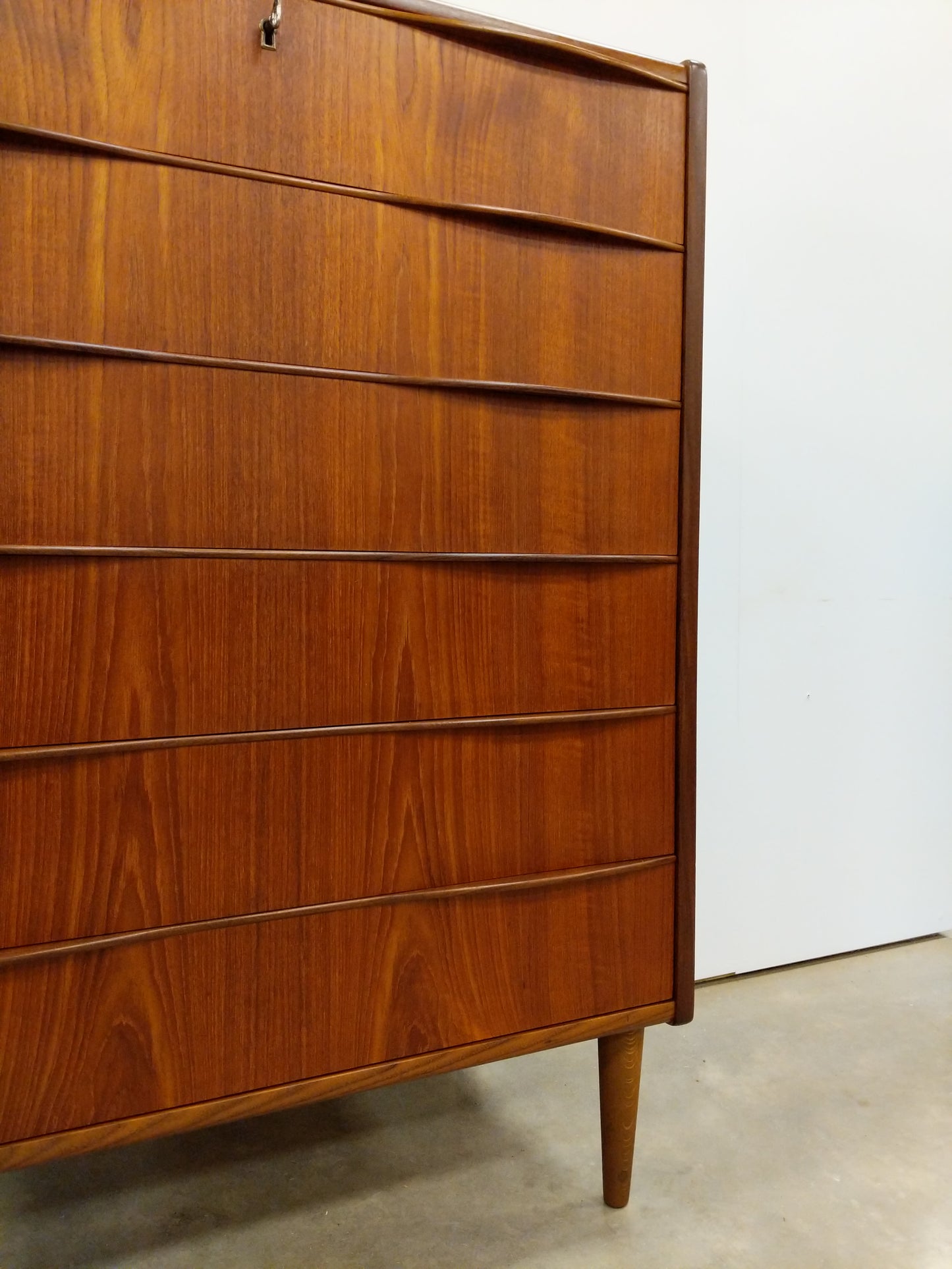Vintage Danish Modern Teak Dresser
