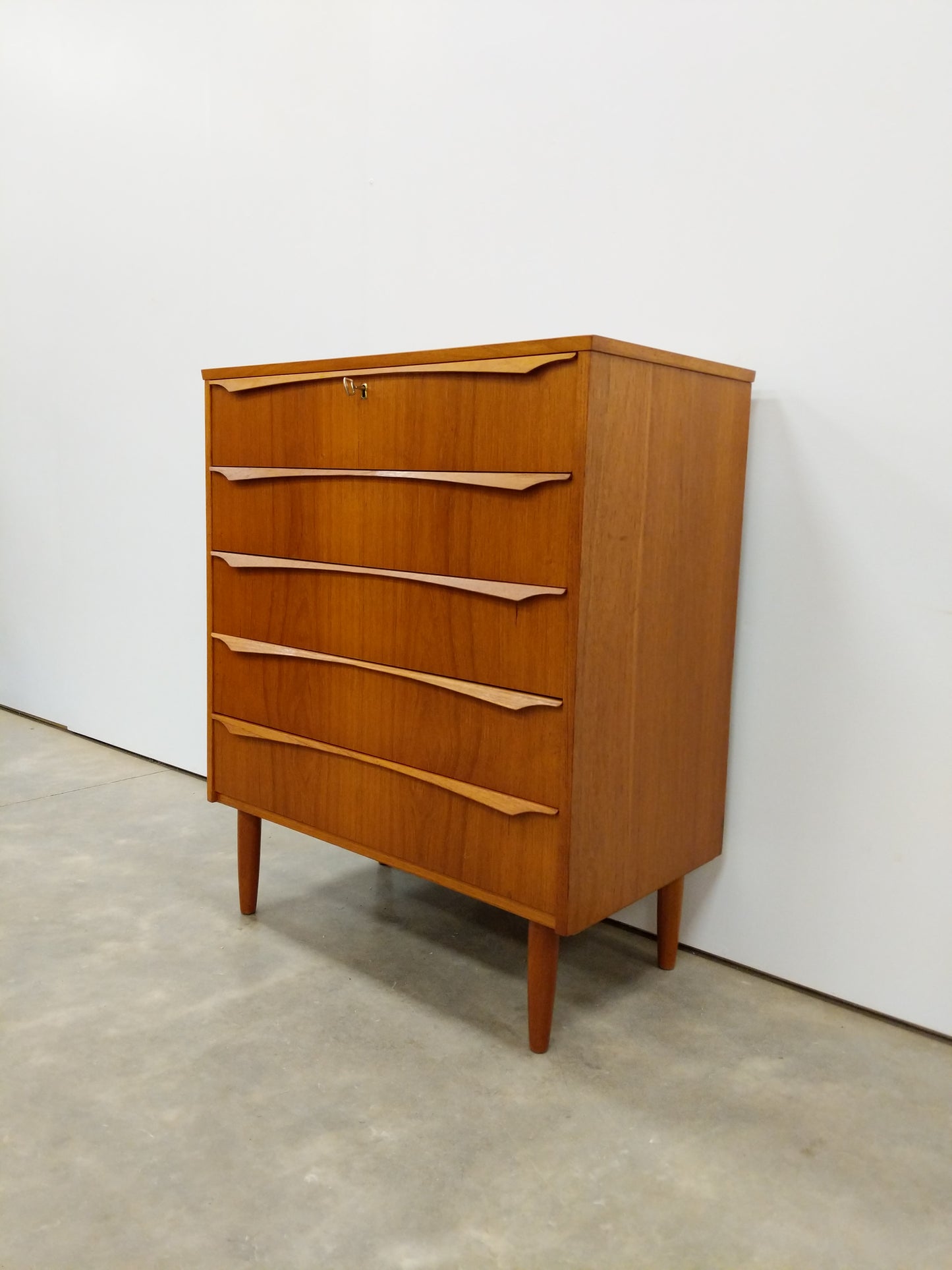 Vintage Danish Modern Teak Dresser