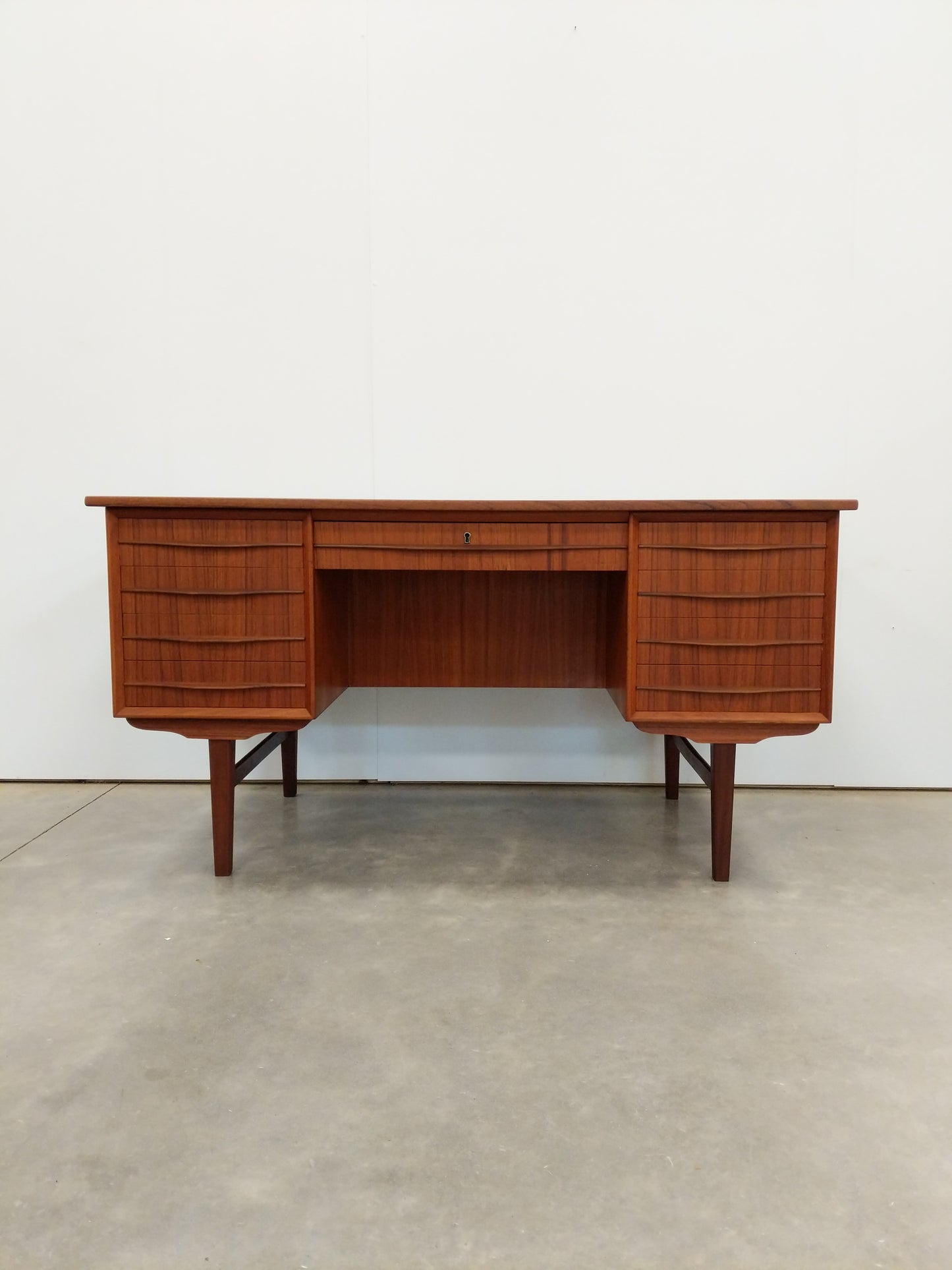 Vintage Danish Modern Teak Desk
