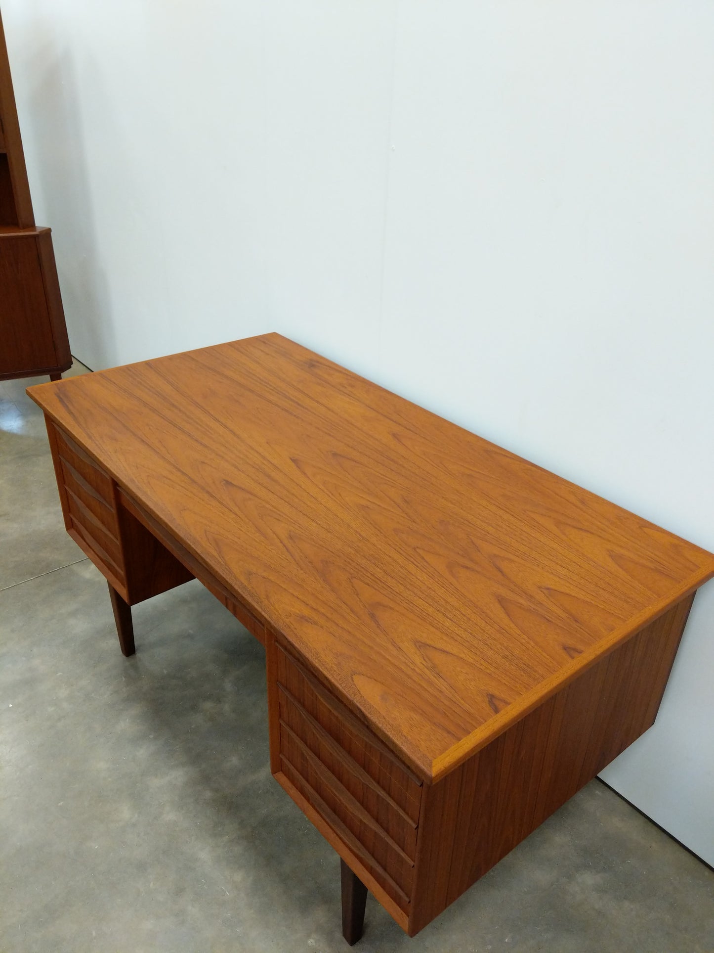 Vintage Danish Modern Teak Desk