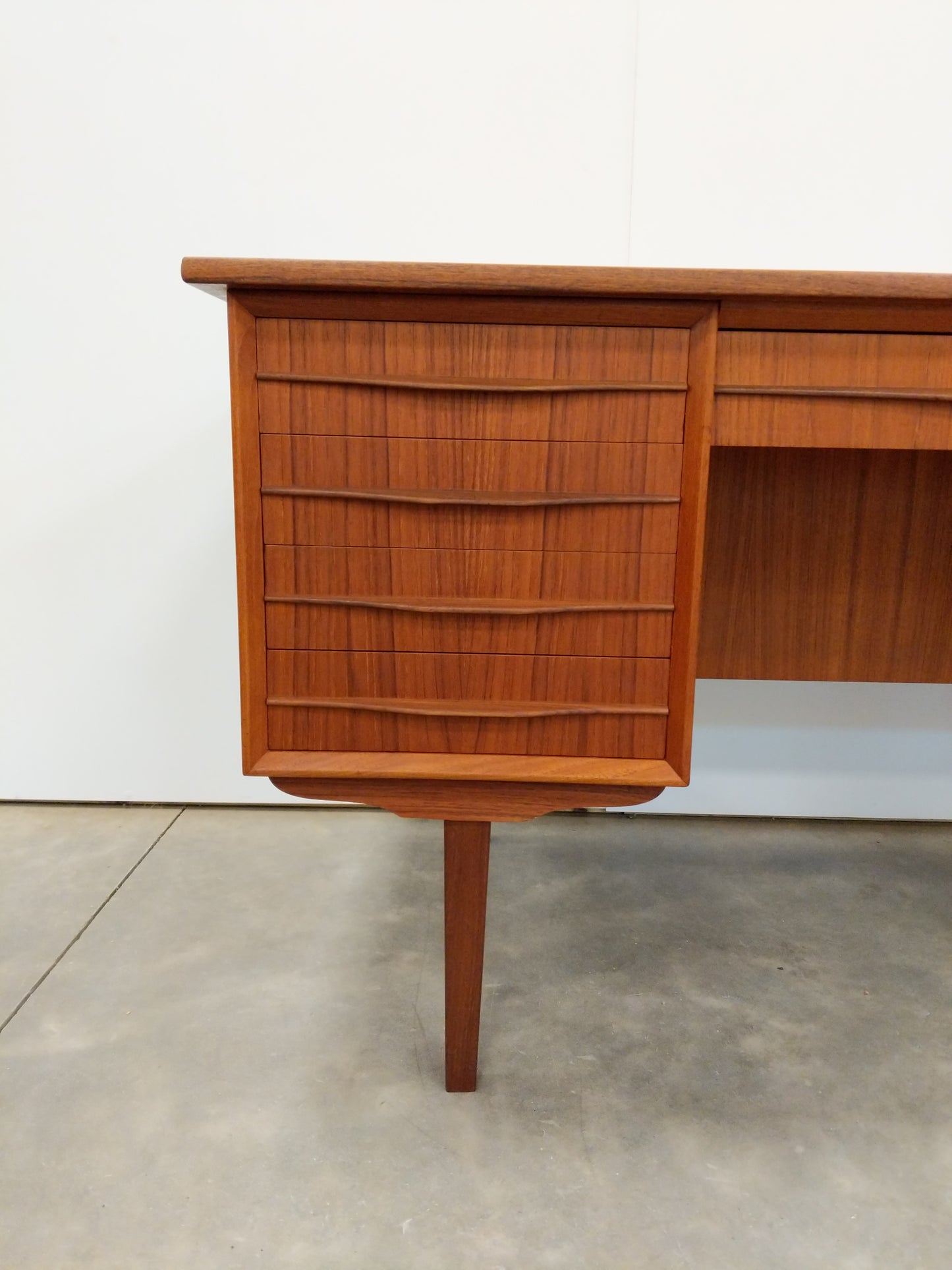 Vintage Danish Modern Teak Desk