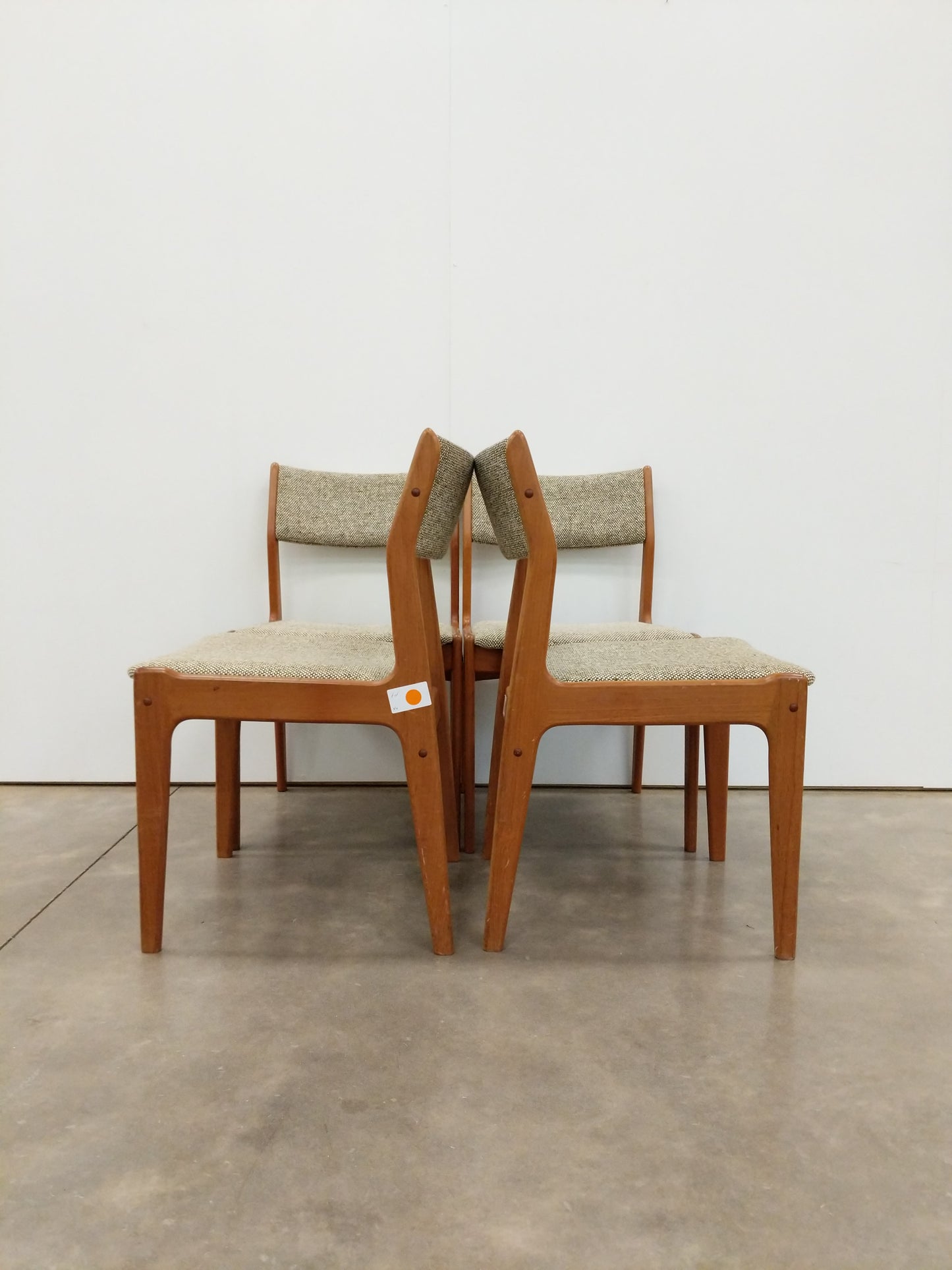 RESERVED - Set of 4 Vintage Danish Modern Dining Chairs