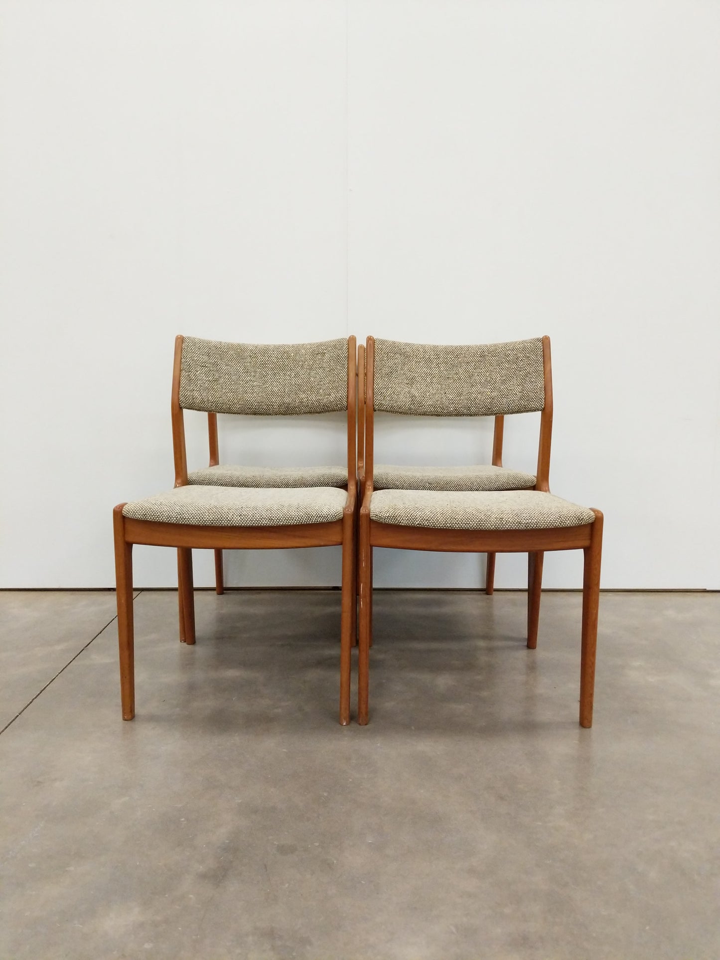 RESERVED - Set of 4 Vintage Danish Modern Dining Chairs