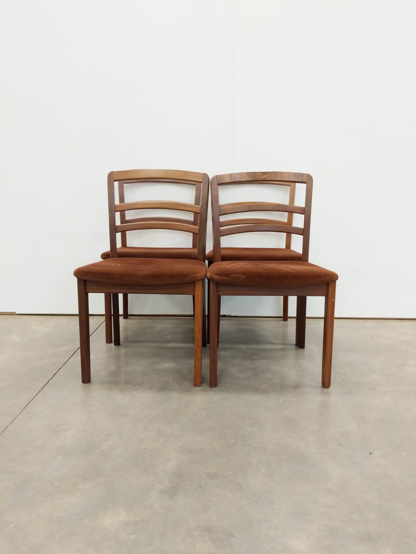 Set of 4 Vintage Mid Century Modern Dining Chairs by G Plan