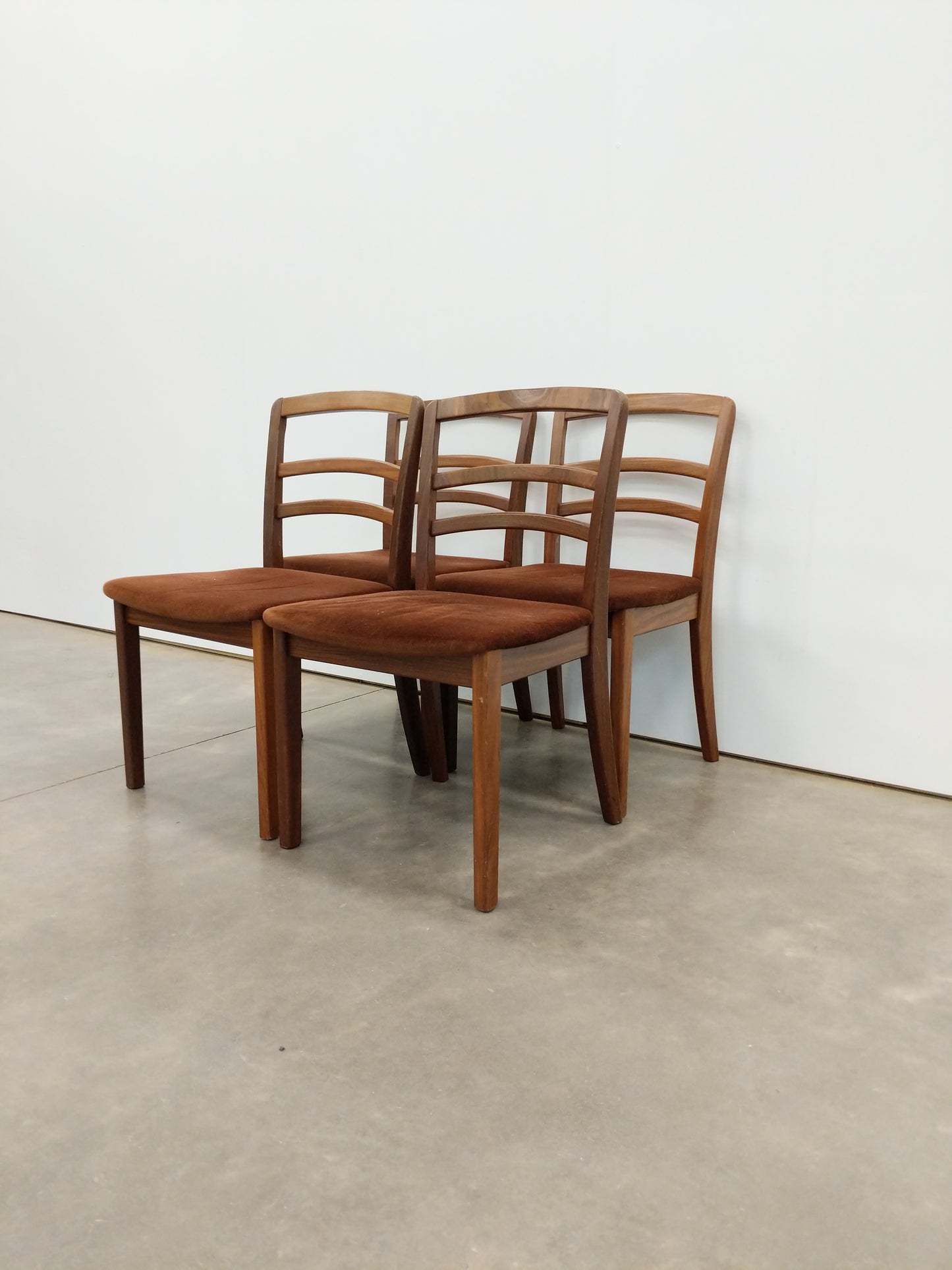 Set of 4 Vintage Mid Century Modern Dining Chairs by G Plan
