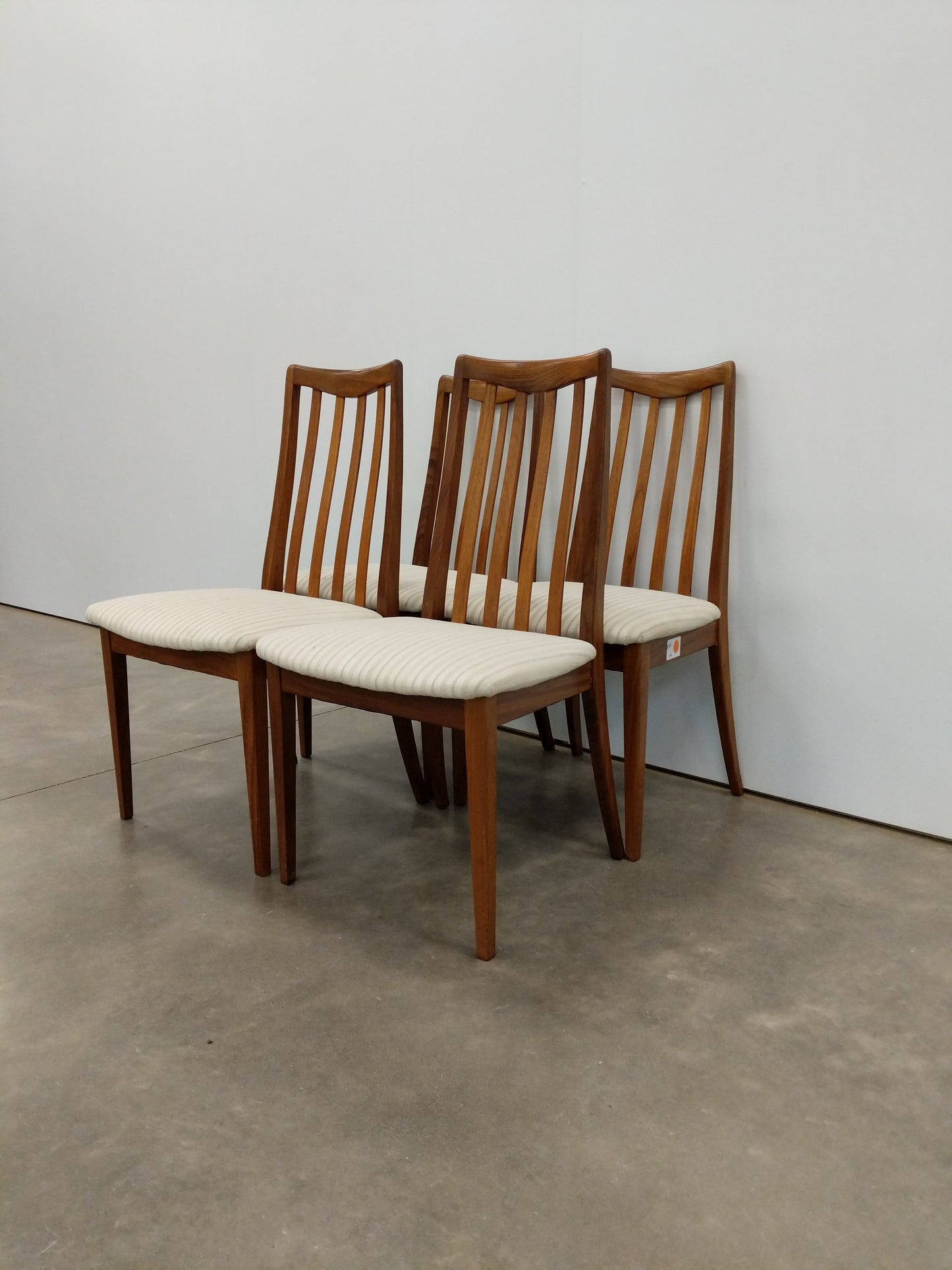 Set of 4 Vintage Mid Century Modern Dining Chairs by G Plan