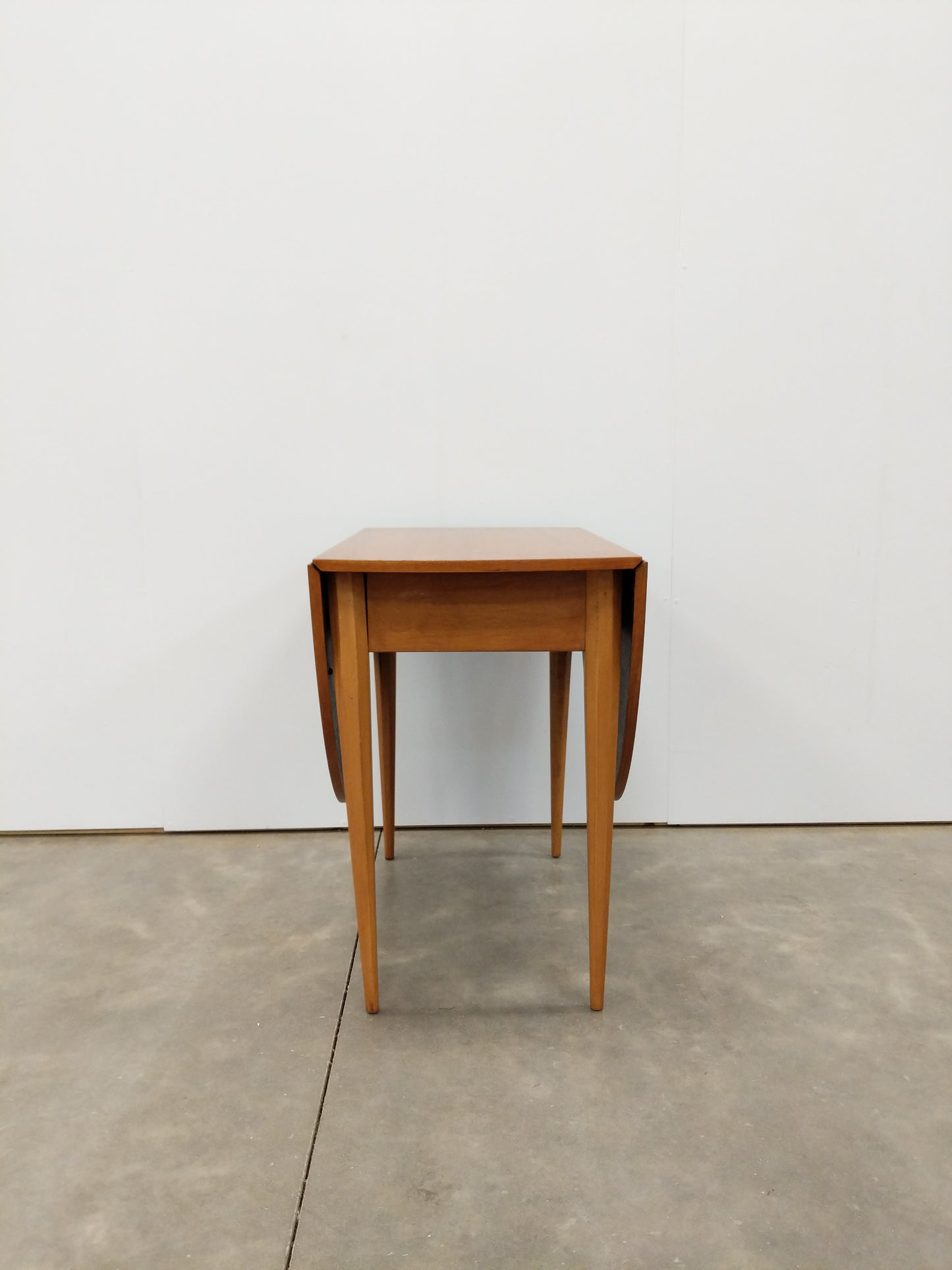 Vintage Mid Century Modern Teak Gate Leg Dining Table