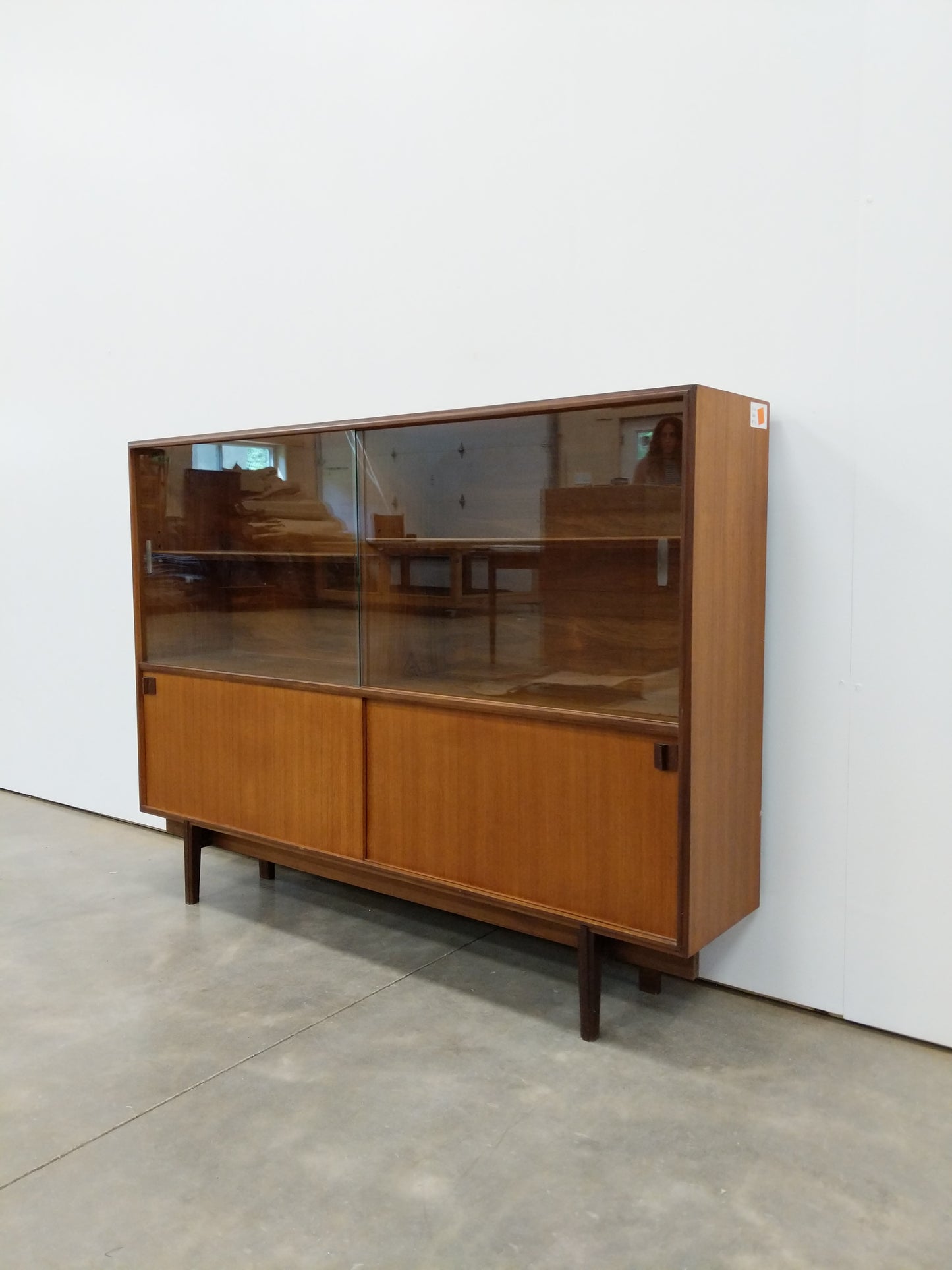 Vintage Mid Century Modern Teak Sideboard / Cabinet by Beaver & Tapley