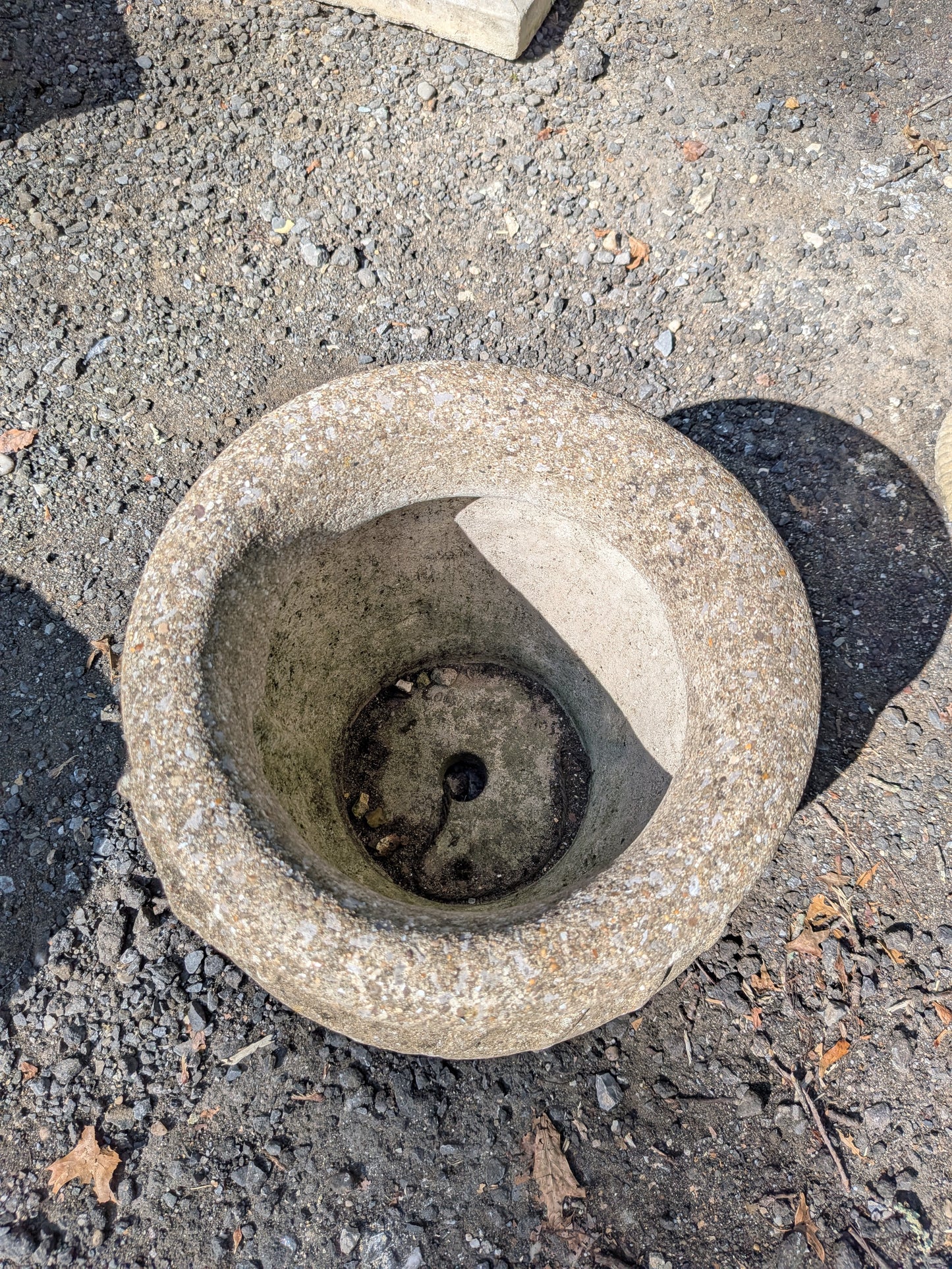 British Cast Stone Planter / Jardiniere