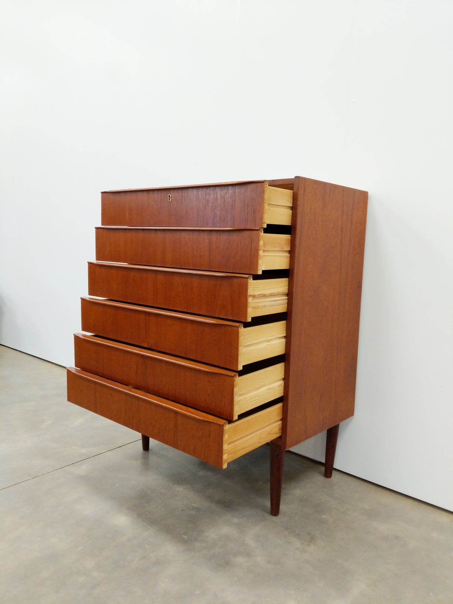 Vintage Danish Modern Teak Dresser