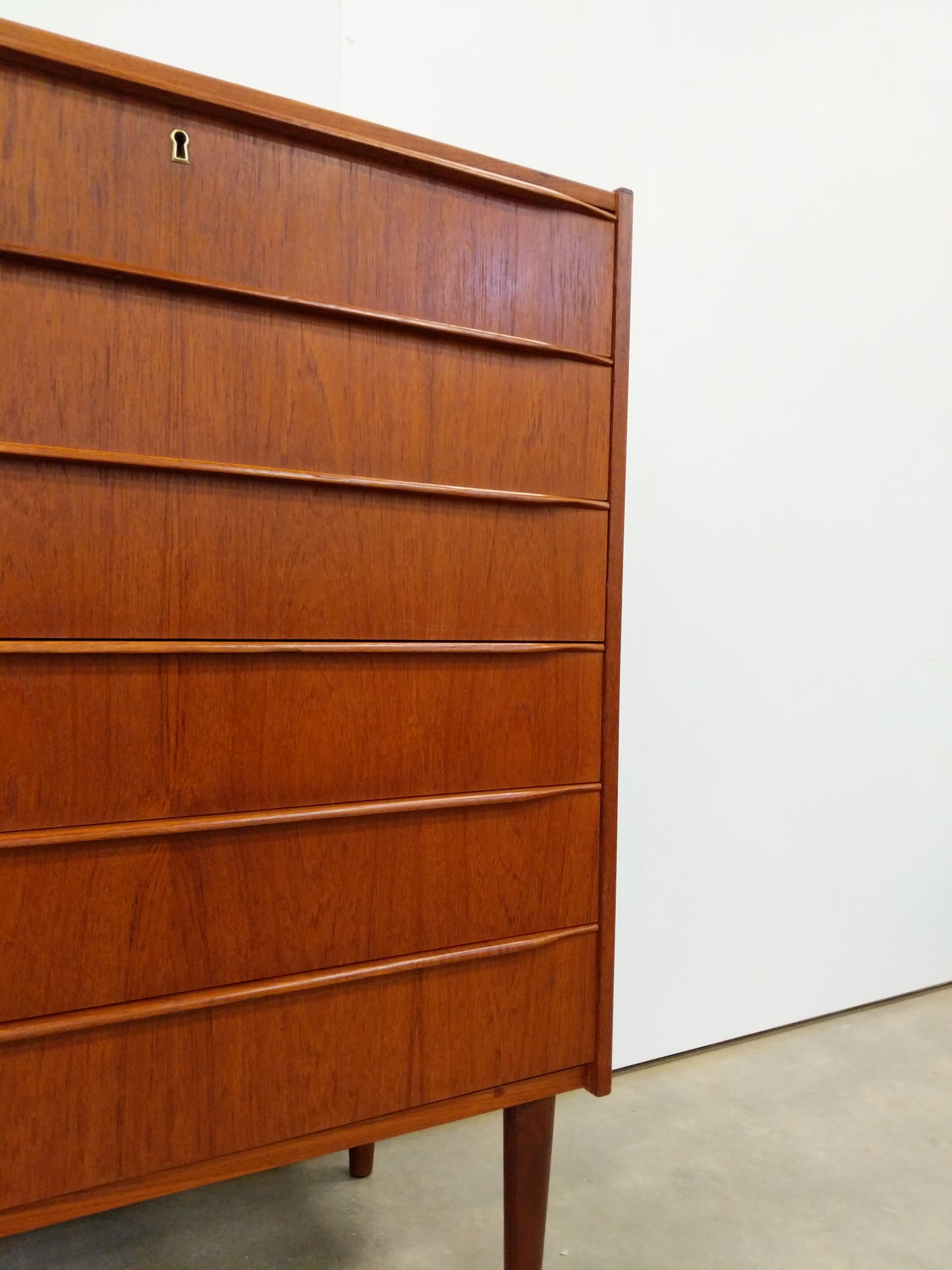 Vintage Danish Modern Teak Dresser