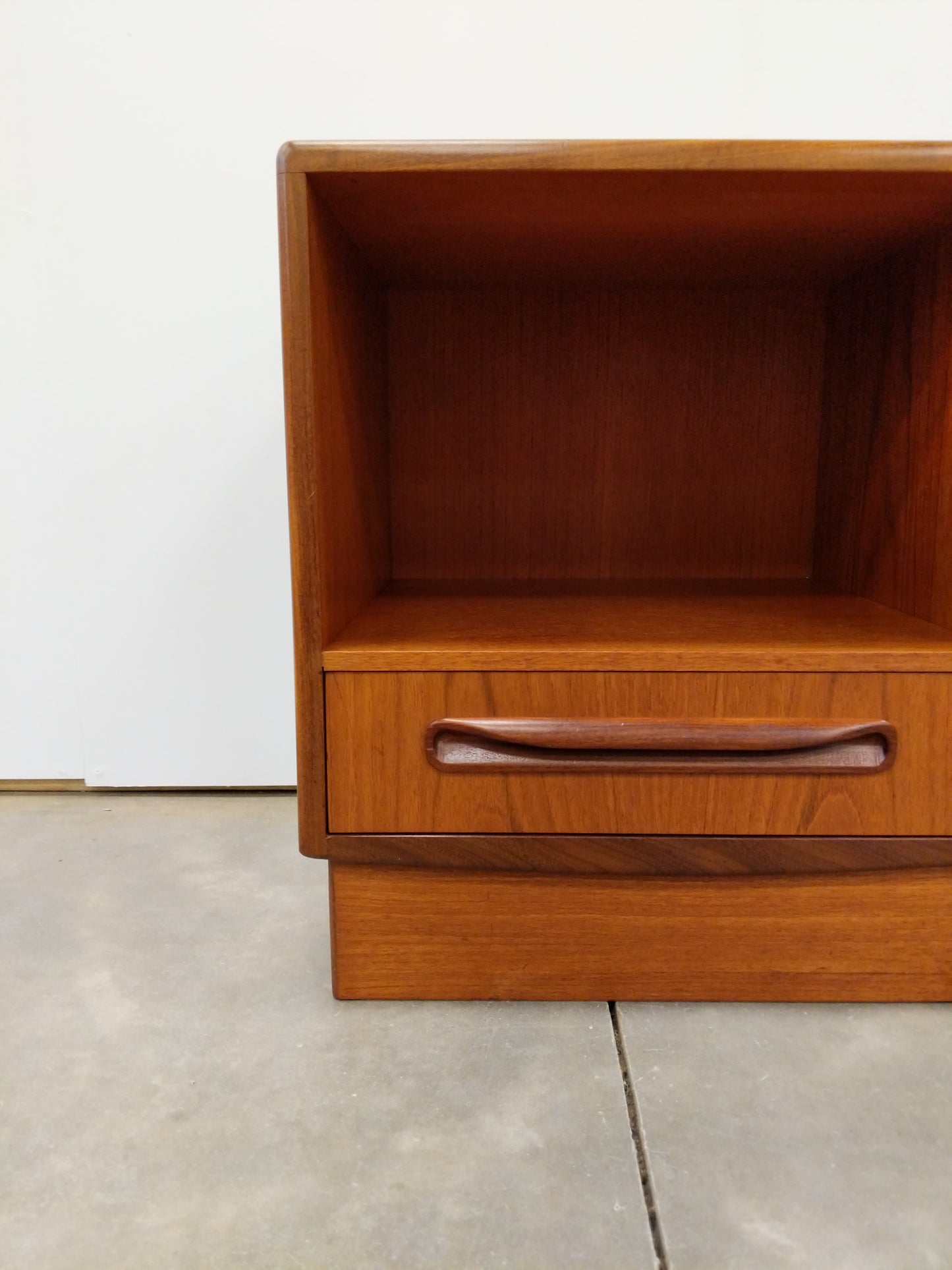 Pair of Vintage Mid Century Modern Teak Nightstands by G Plan