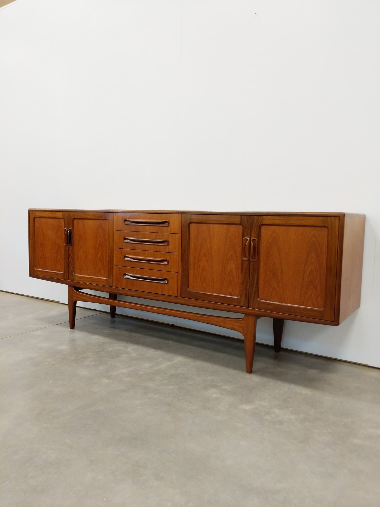 Vintage Mid Century Modern Teak Credenza by G Plan
